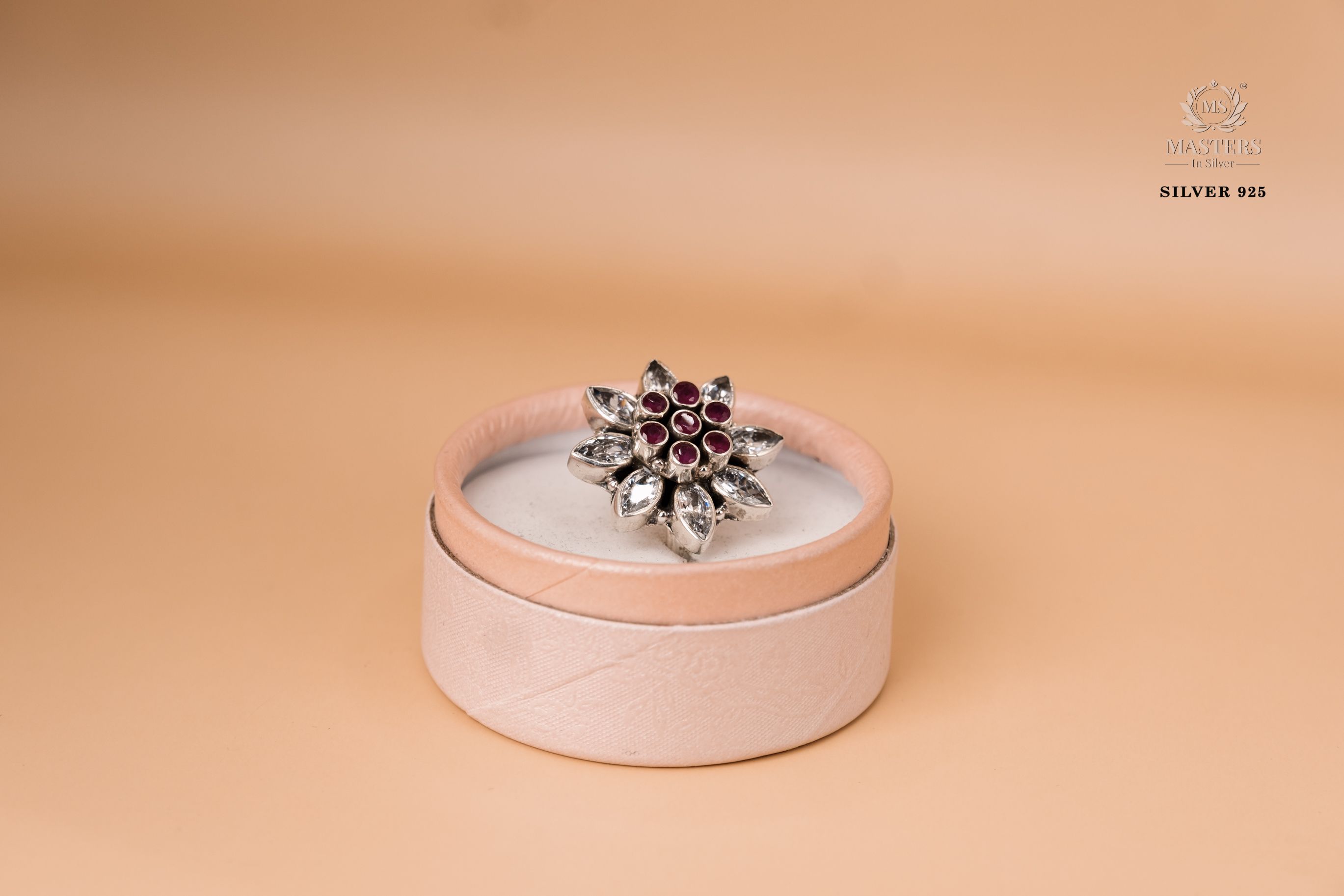RINGS PARTY WEAR ( OXIDISED CUTSTONES )
