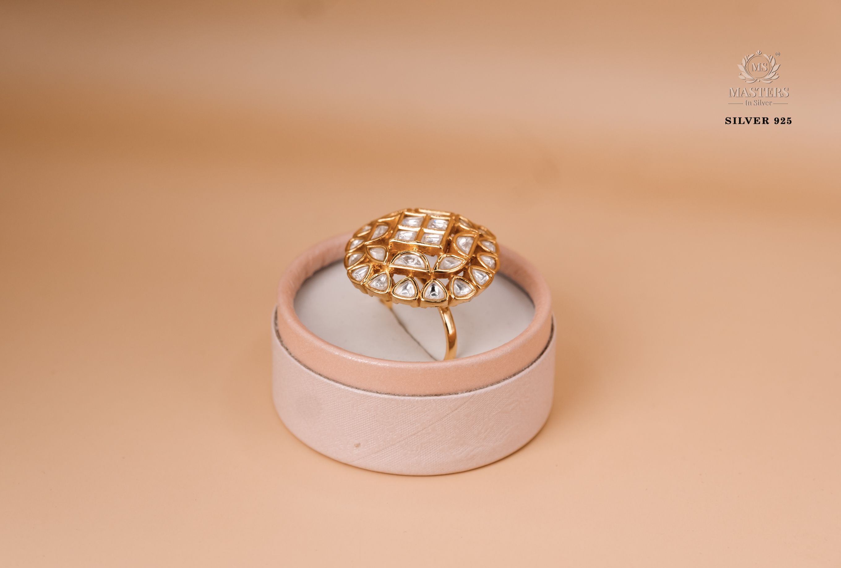 RINGS GOLD PLATED Kundan