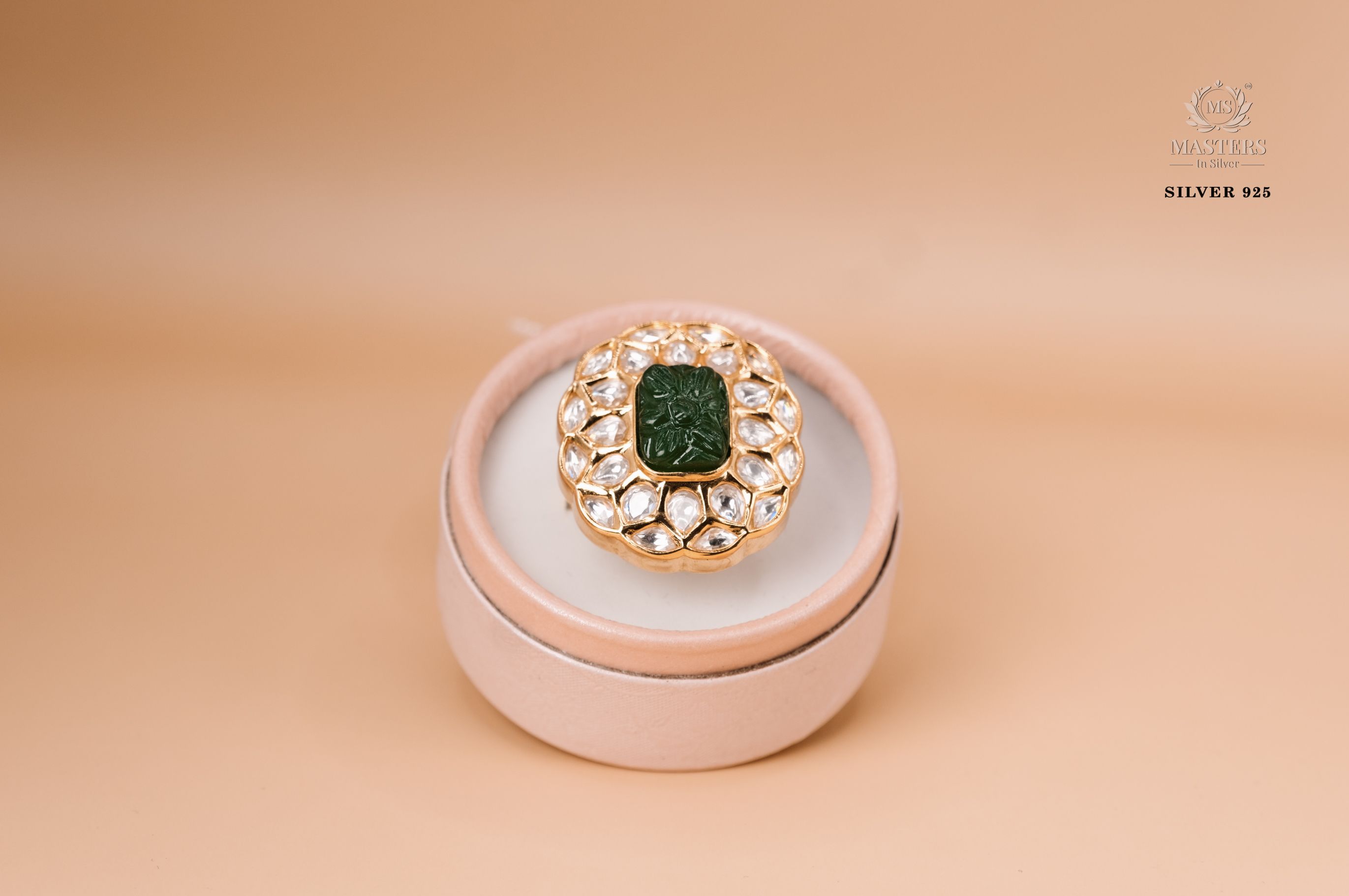 RINGS GOLD PLATED Kundan