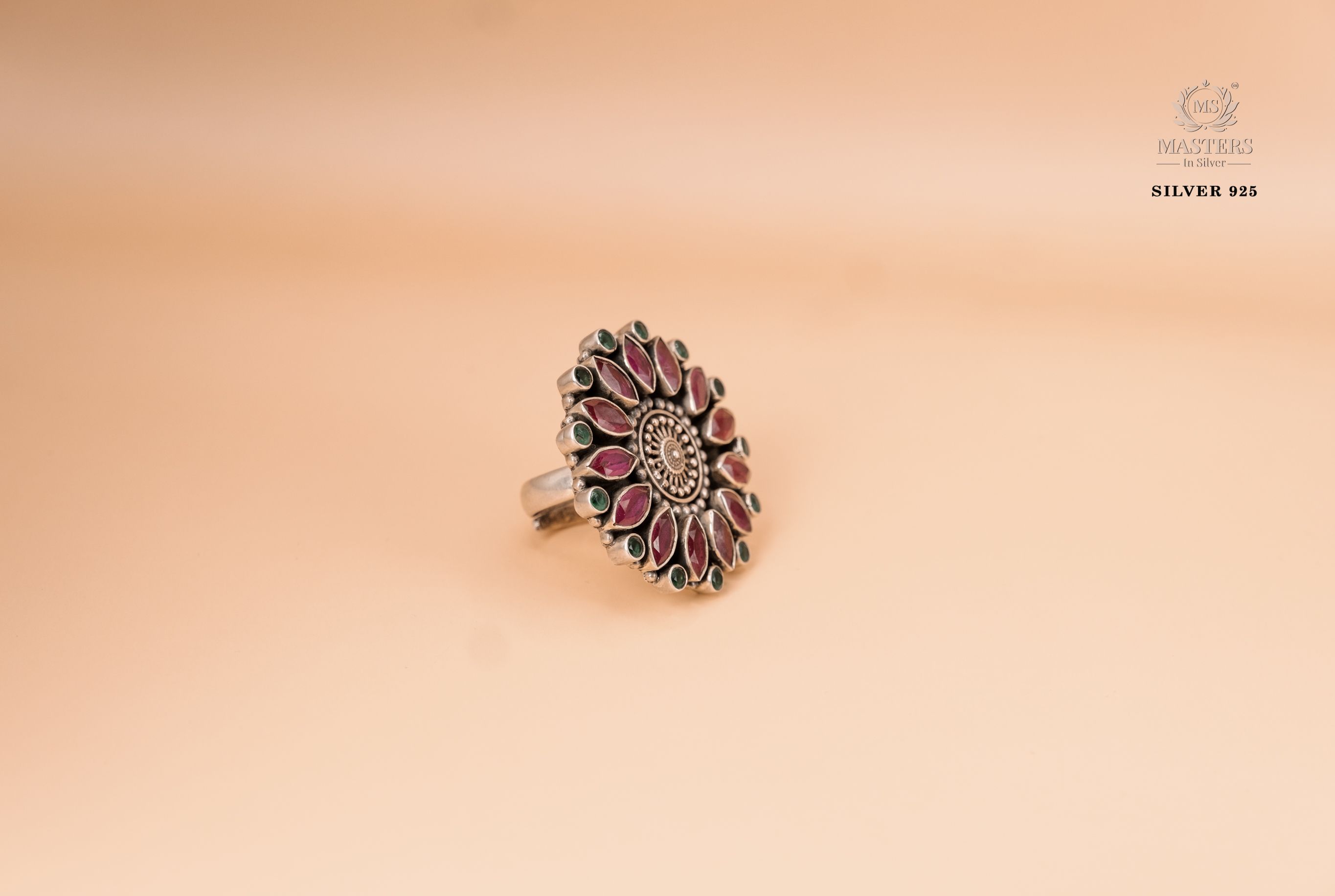 RINGS OXIDISED COCKTAIL BIG