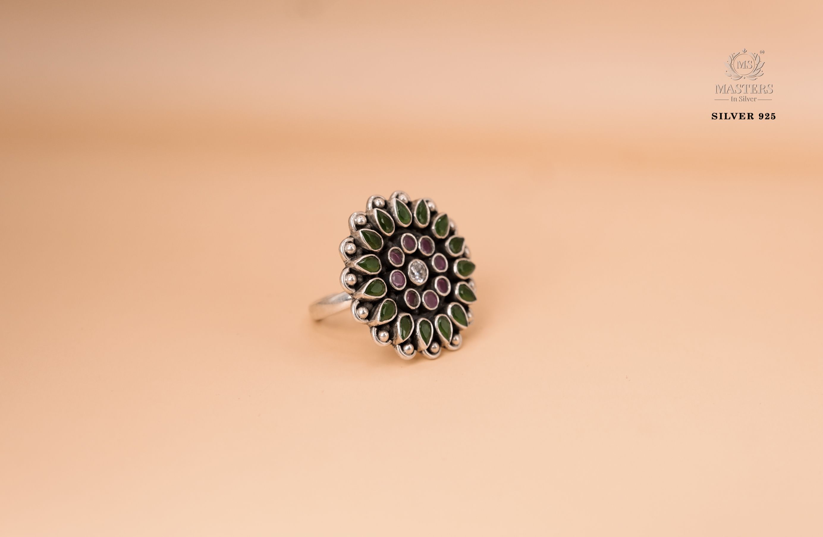 RINGS OXIDISED COCKTAIL BIG11