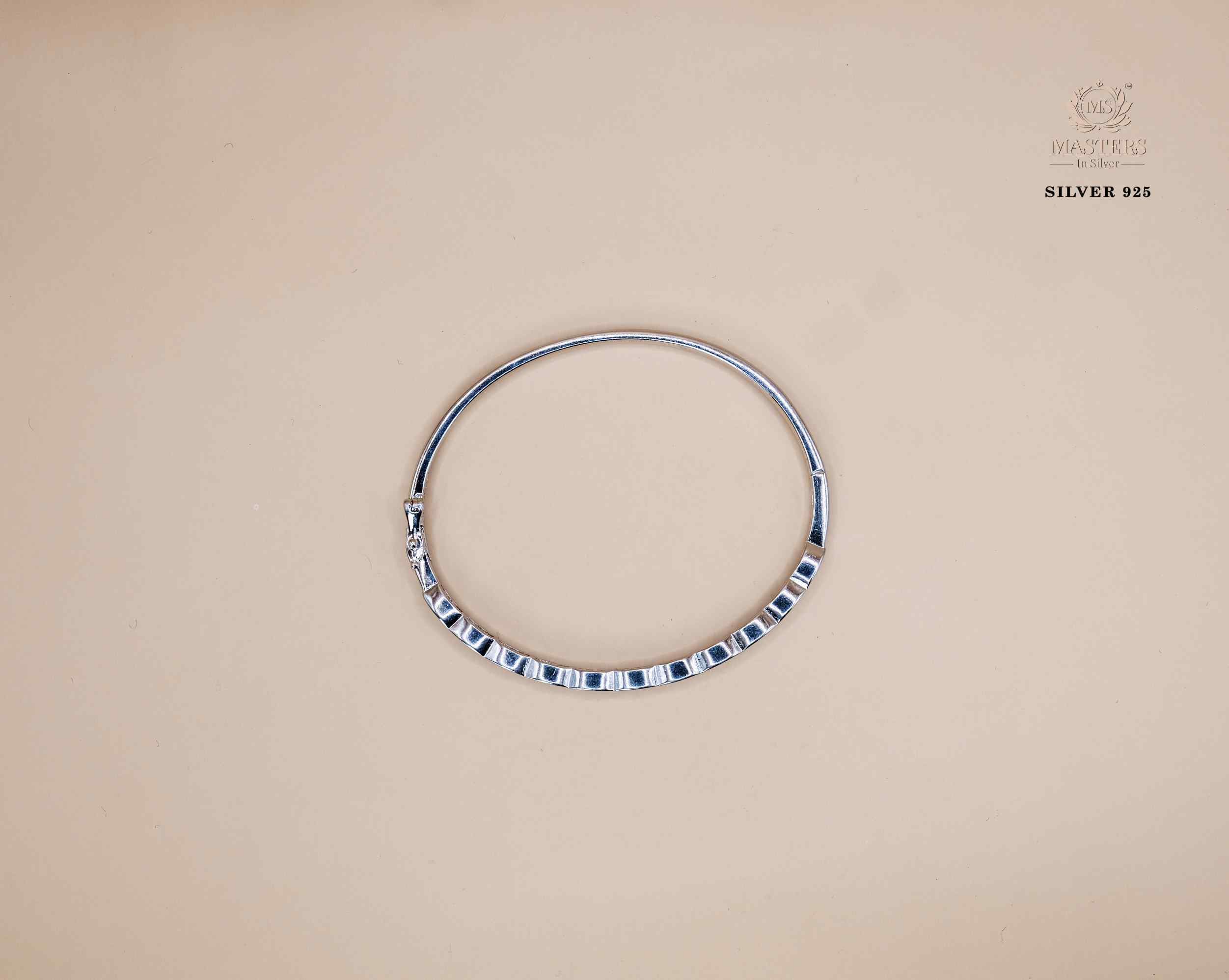 STERLING SLEEK DUAL LOCK SAFETY EQUIPPED ZIRCON STUDDED