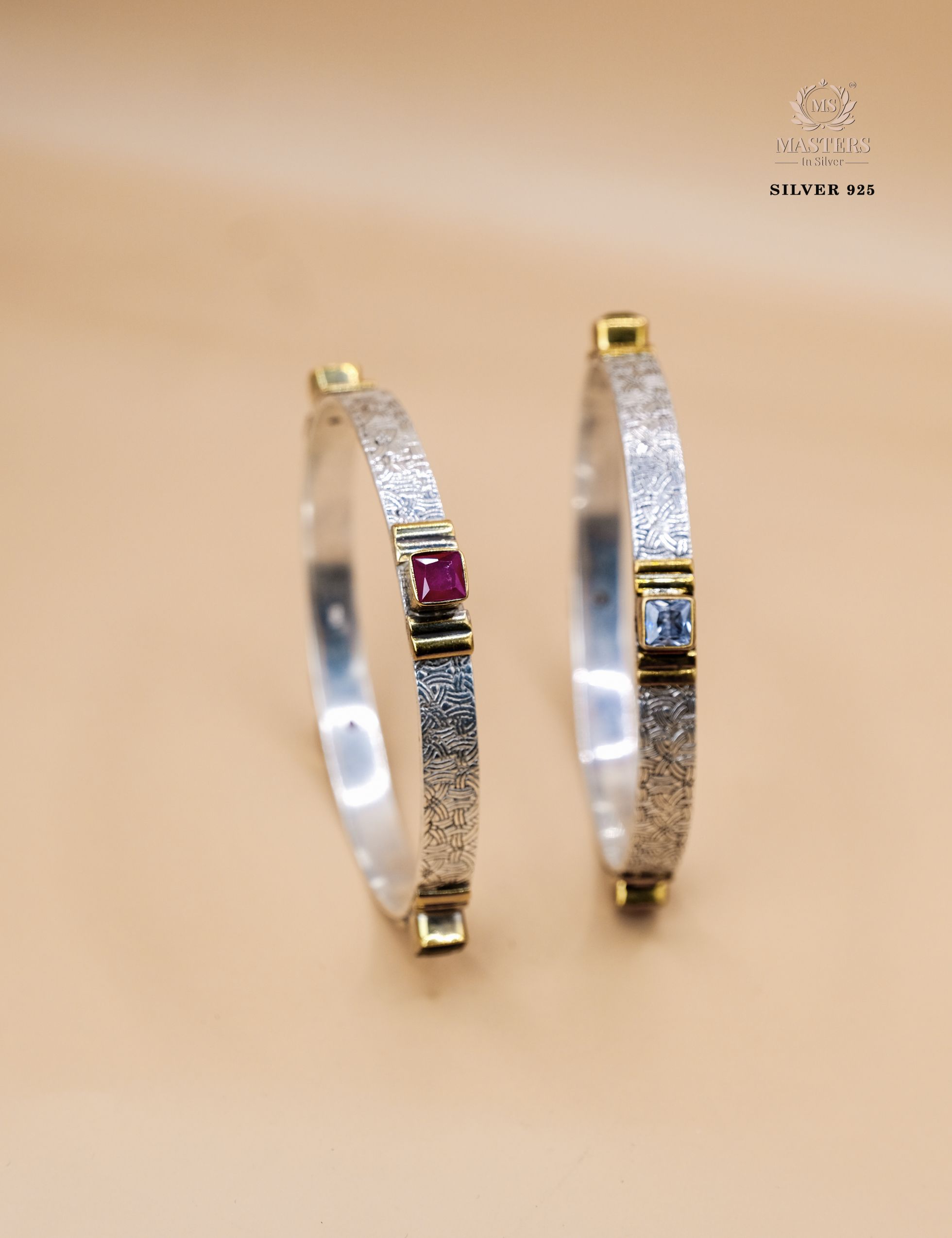 BANGLES CUT STONES REGULAR USE DUAL TONE