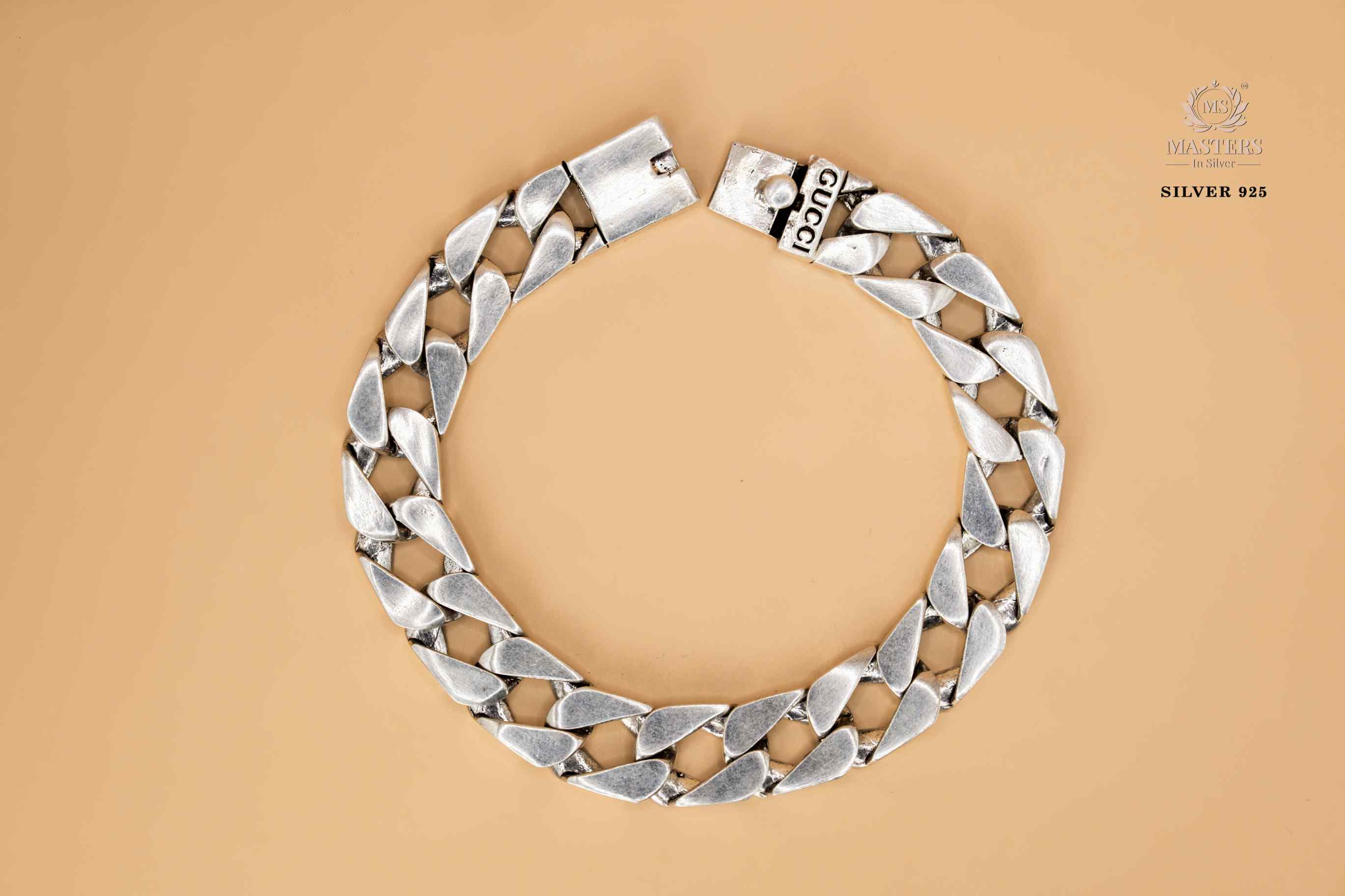 BRACELETS GENTS ORIGINAL IMPORTED OXIDISED SILVER