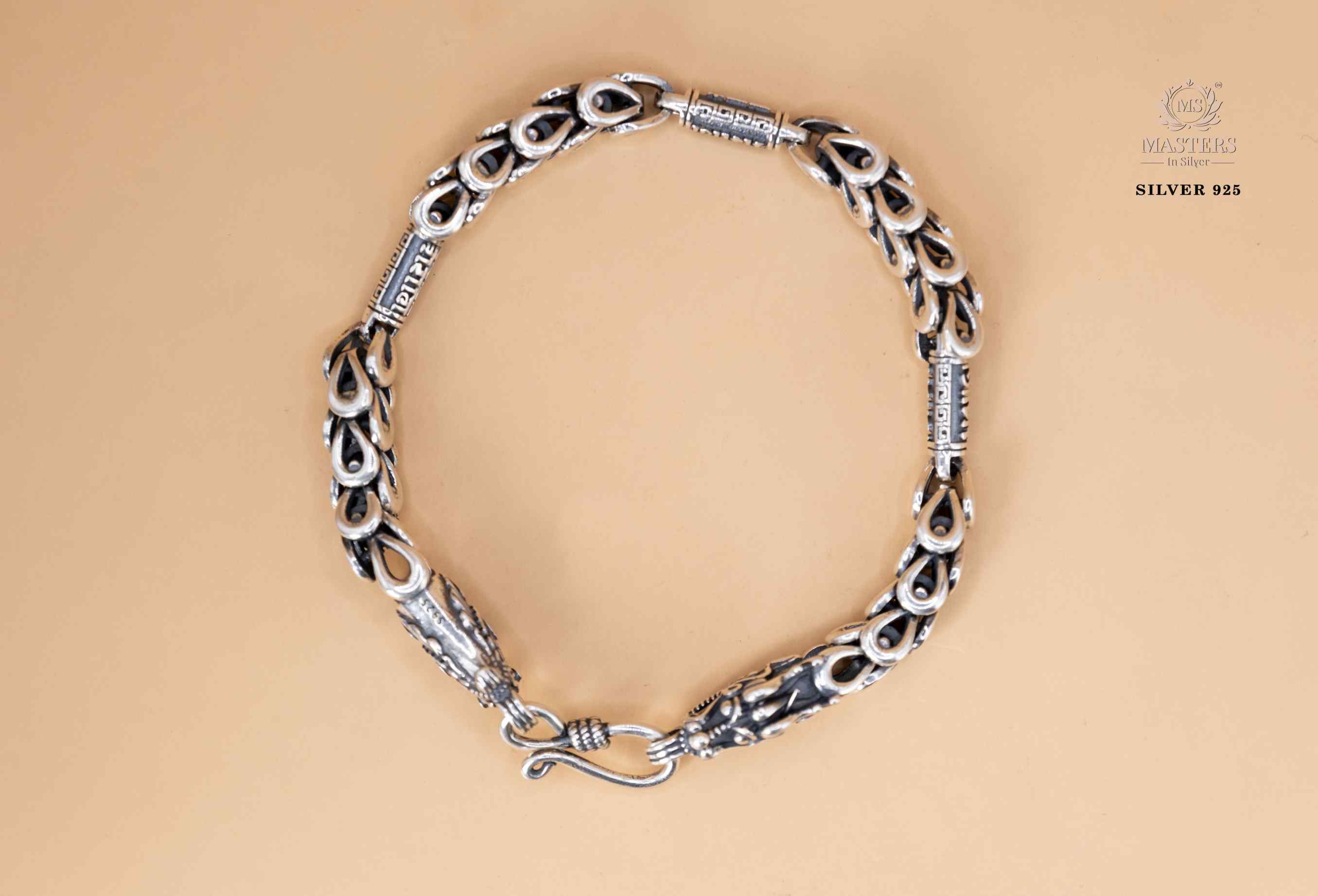 BRACELET ORIGINAL IMPORTED OXIDISED SILVER