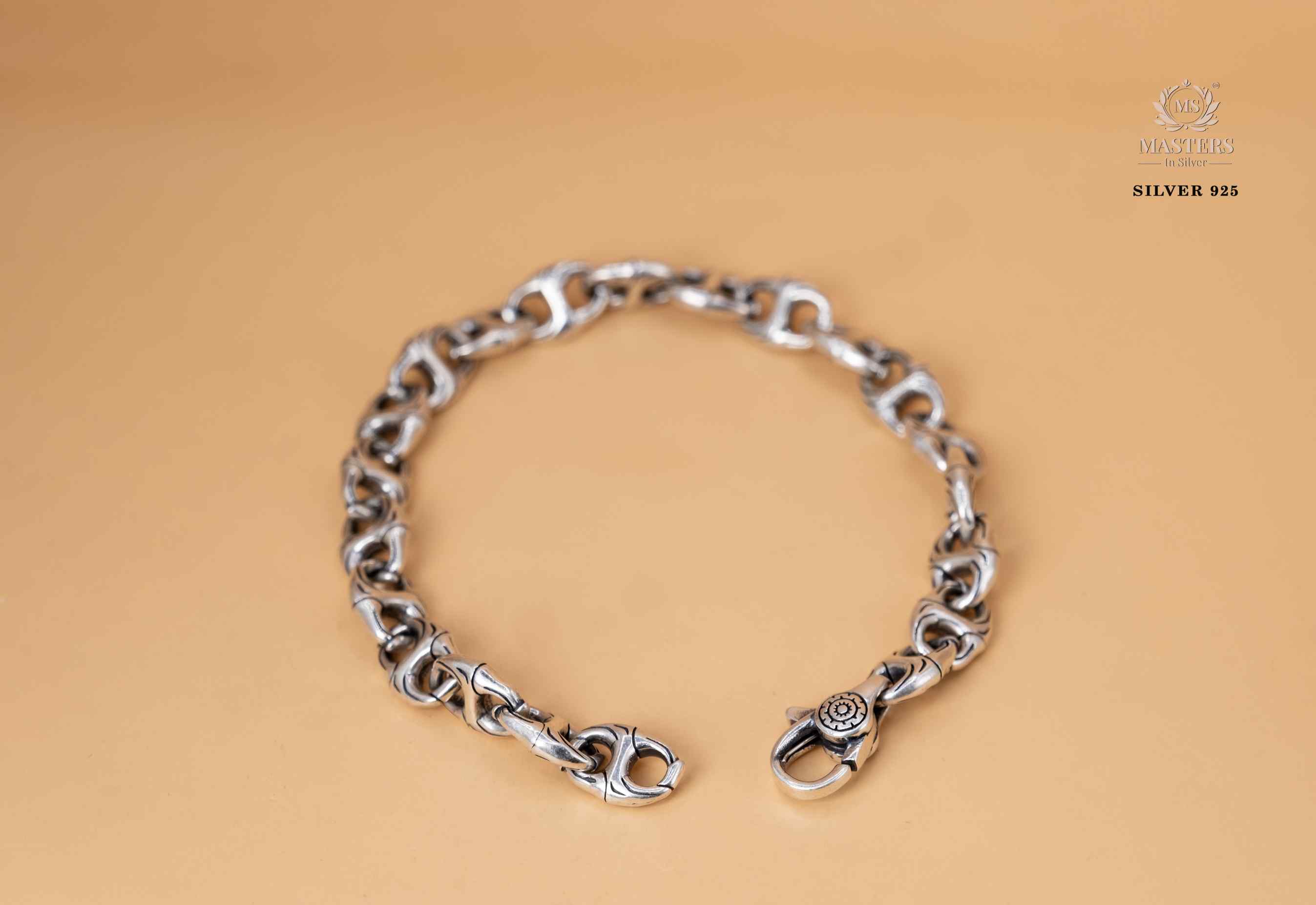 BRACELET ORIGINAL IMPORTED OXIDISED SILVER