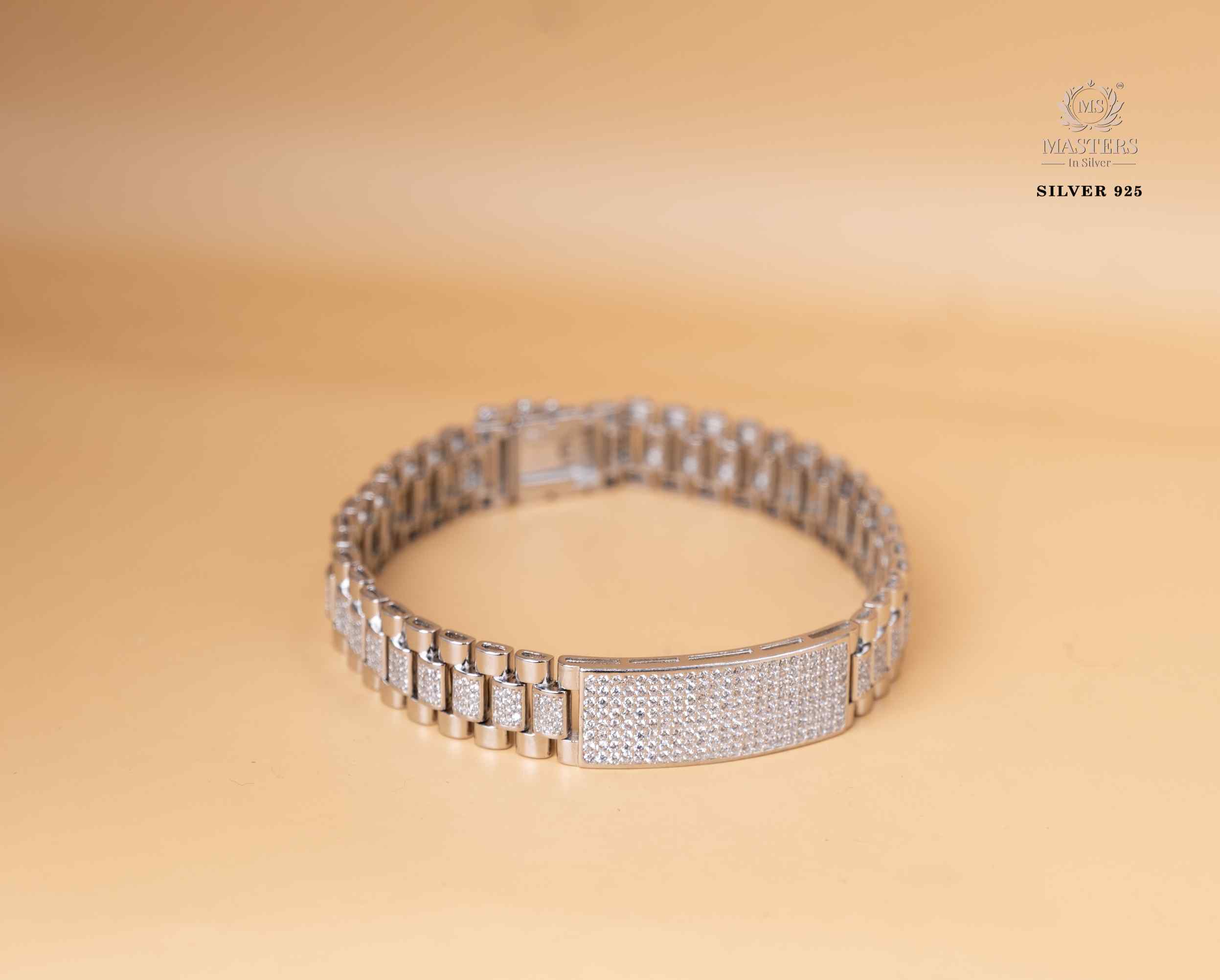 GENTS BRACELET ORIGINAL IMPORTED STERLING SILVER