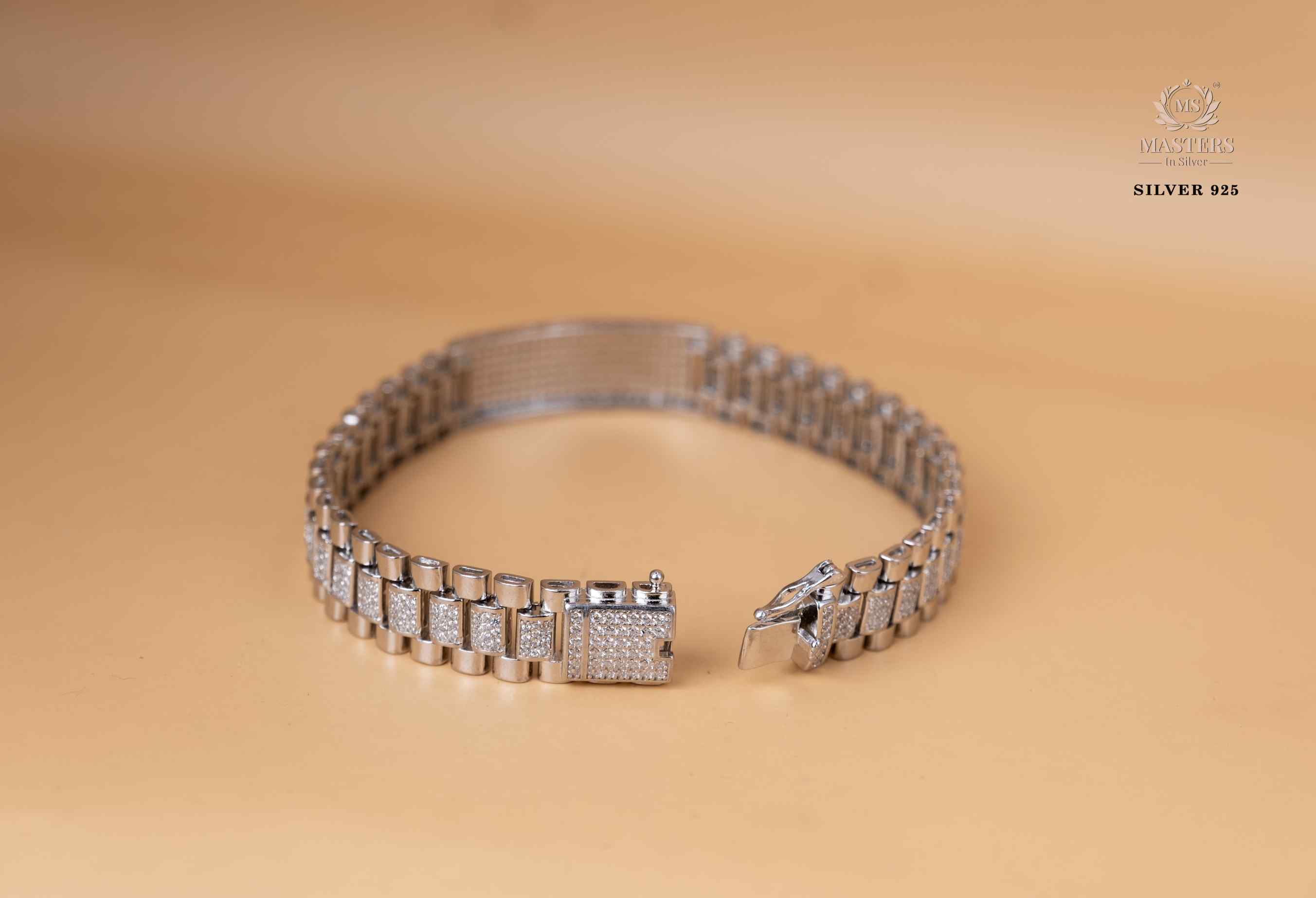 GENTS BRACELET ORIGINAL IMPORTED STERLING SILVER