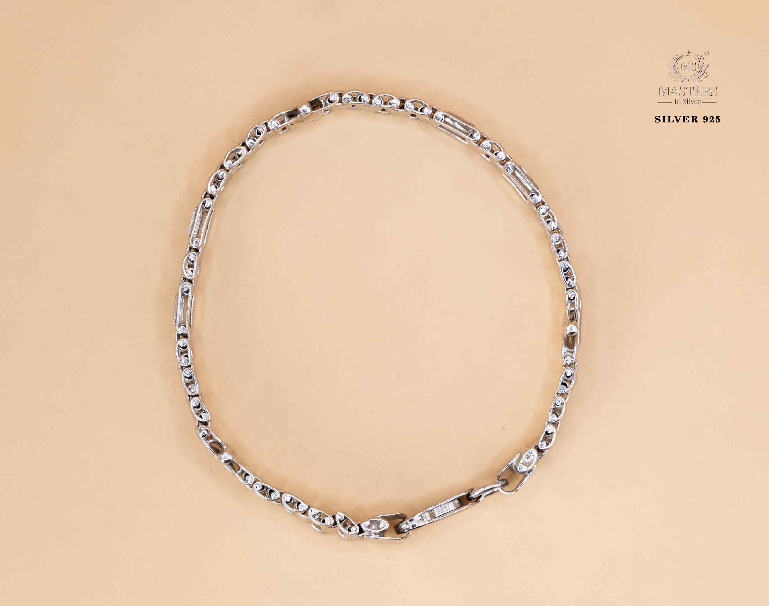 GENTS BRACELET ORIGINAL IMPORTED STERLING SILVER OCCASIONAL