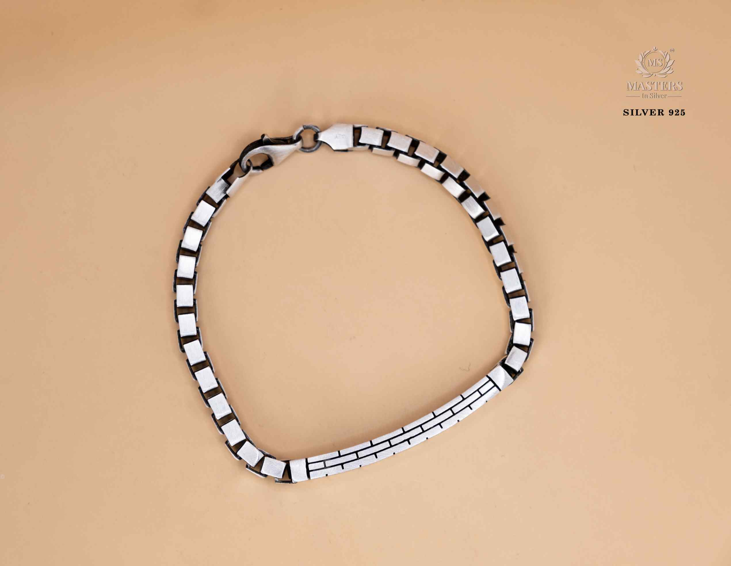 BRACELET ORIGINAL IMPORTED OXIDISED SILVER