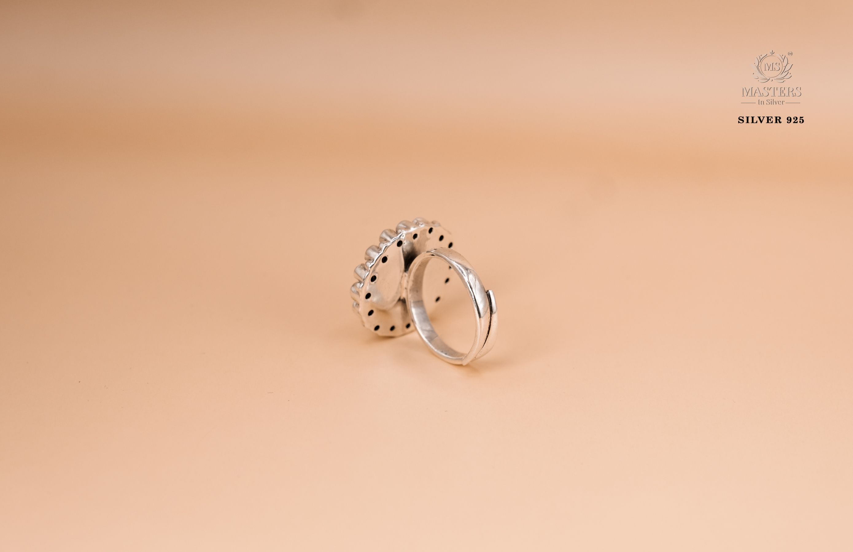 RINGS OXIDISED ( victoria ) CUT-STONES