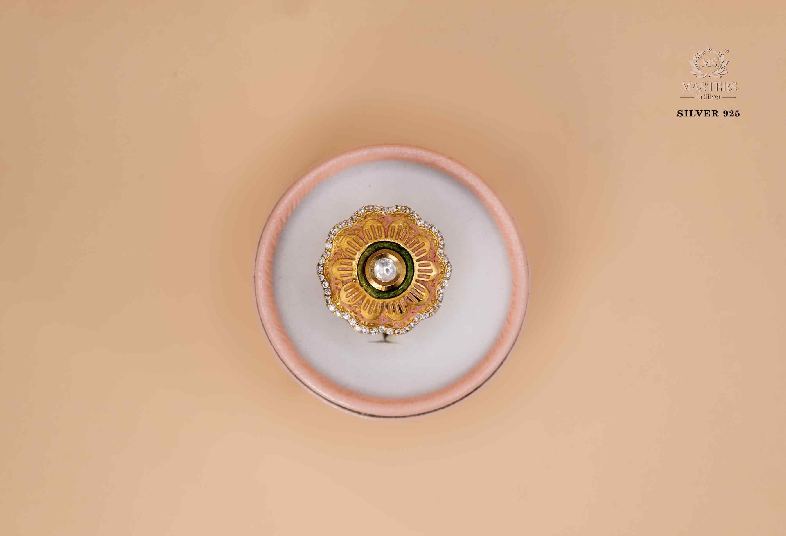 RINGS GOLD PLATED Kundan