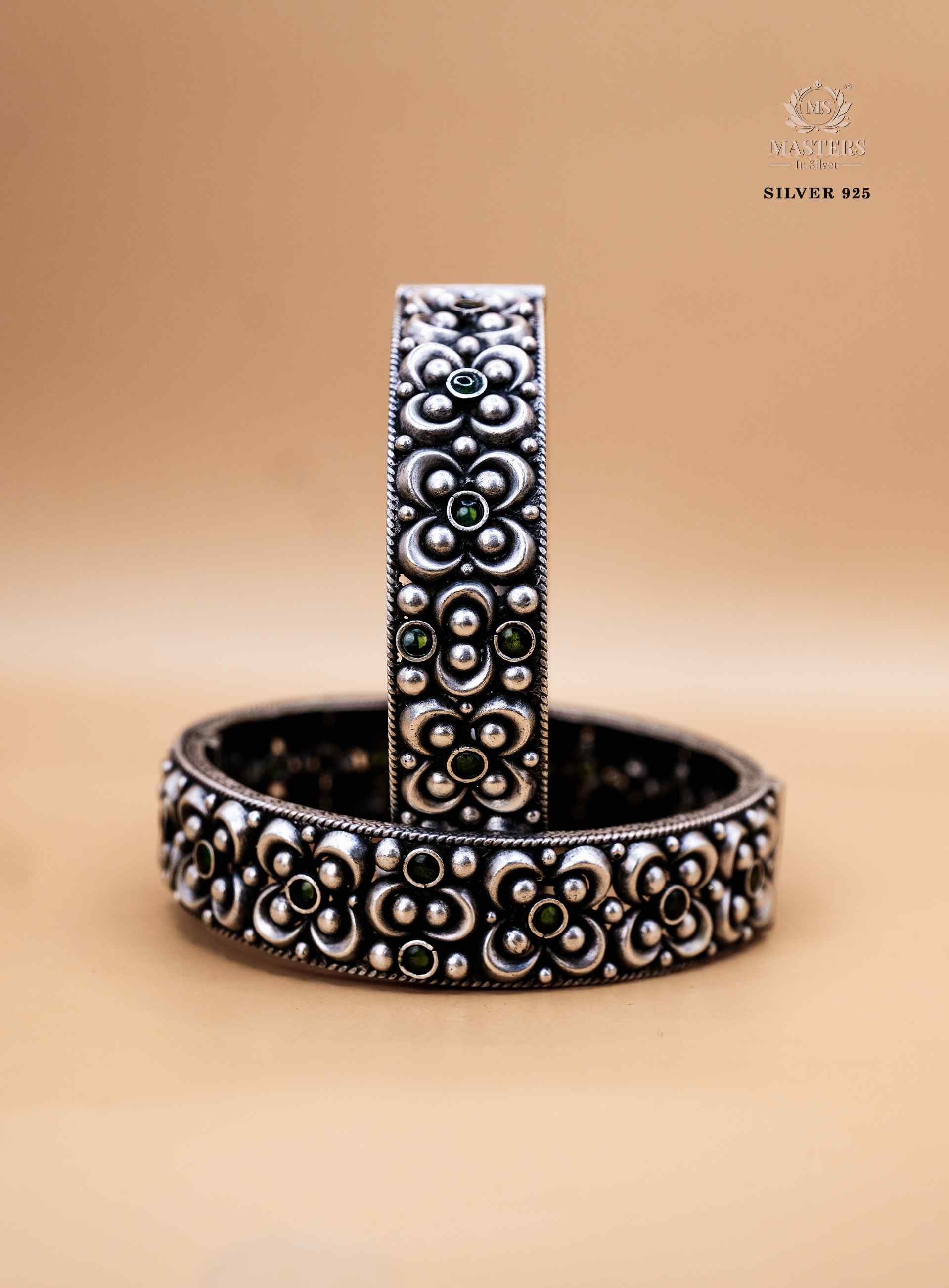 PREMIUM OXIDISED SILVER INDIAN STYLE ( BRACELETS - KADE )
