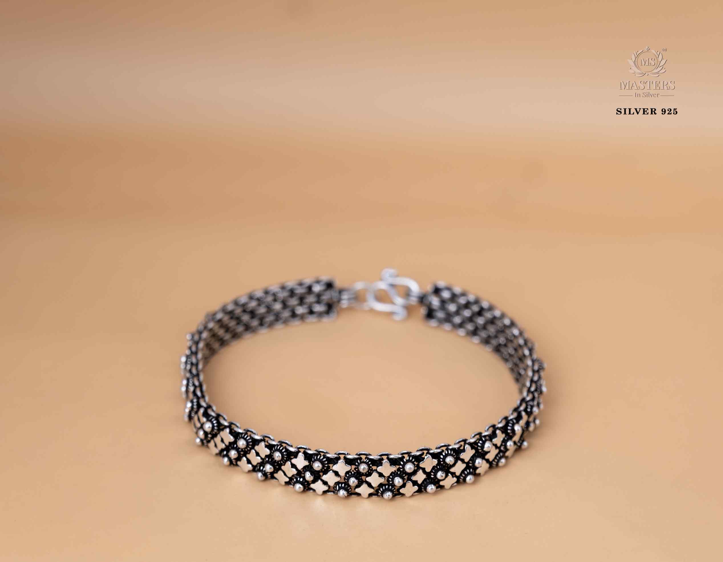 BRACELET ORIGINAL IMPORTED STERLING SILVER oxidised