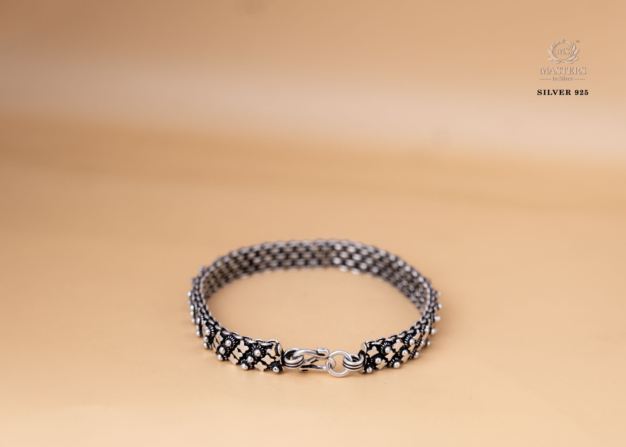 BRACELET ORIGINAL IMPORTED STERLING SILVER oxidised