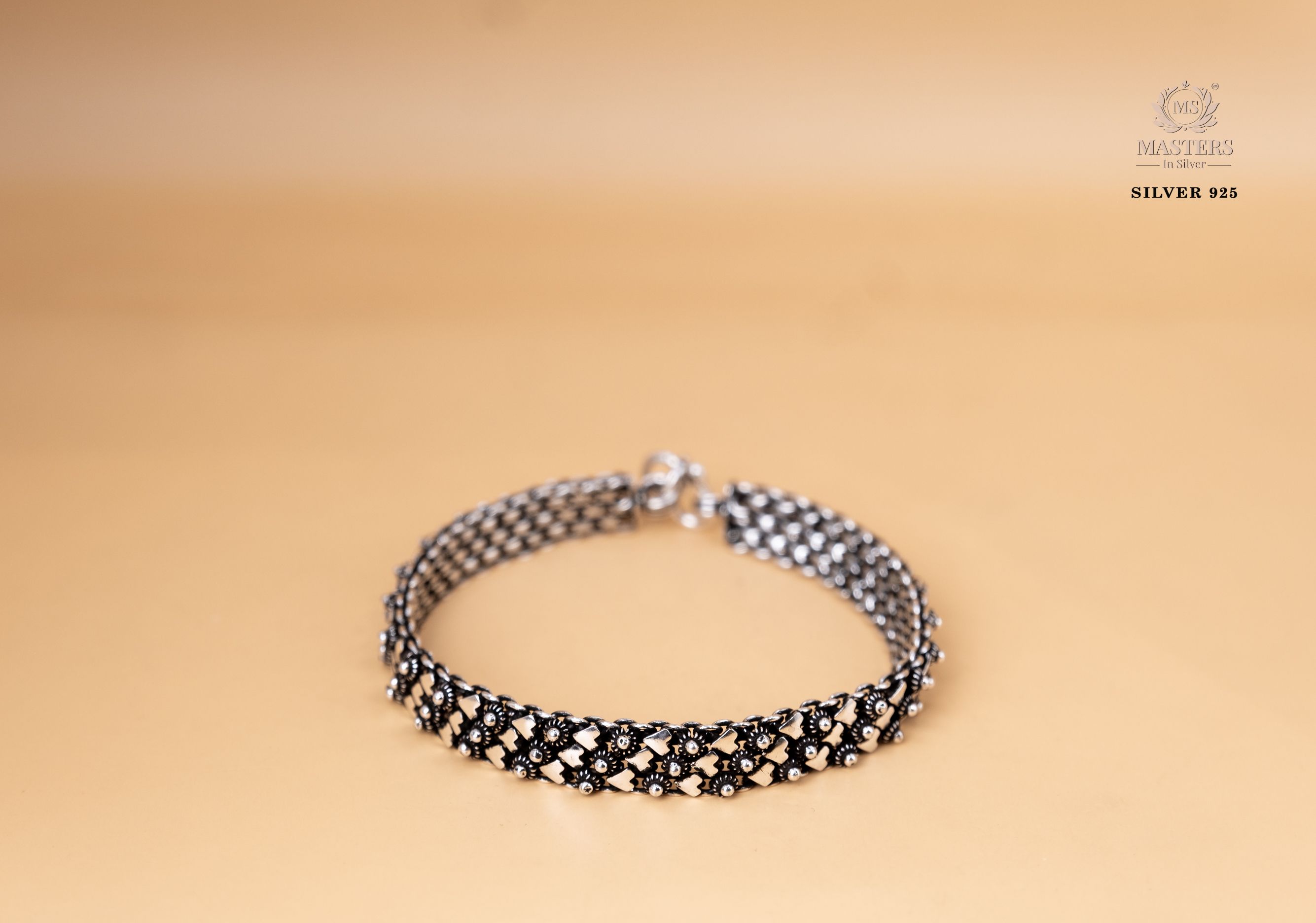 BRACELET ORIGINAL IMPORTED STERLING SILVER oxidised