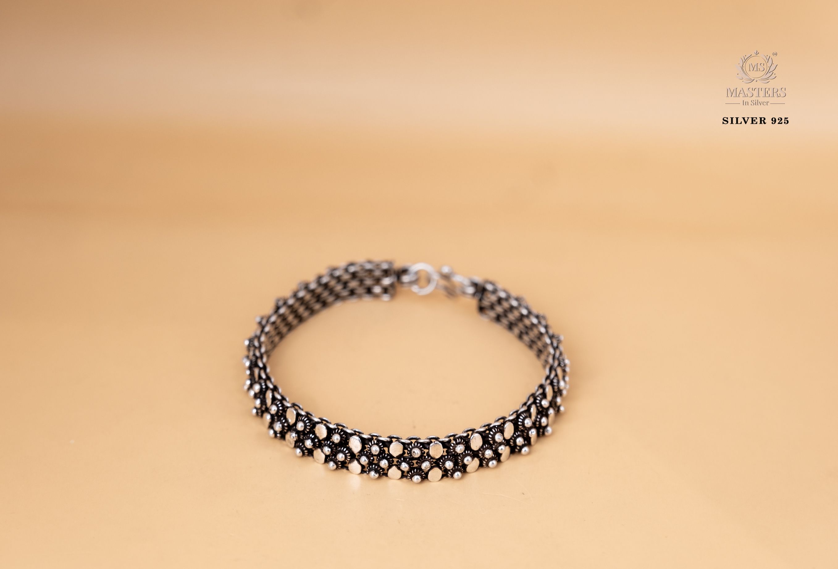 BRACELET ORIGINAL IMPORTED STERLING SILVER oxidised