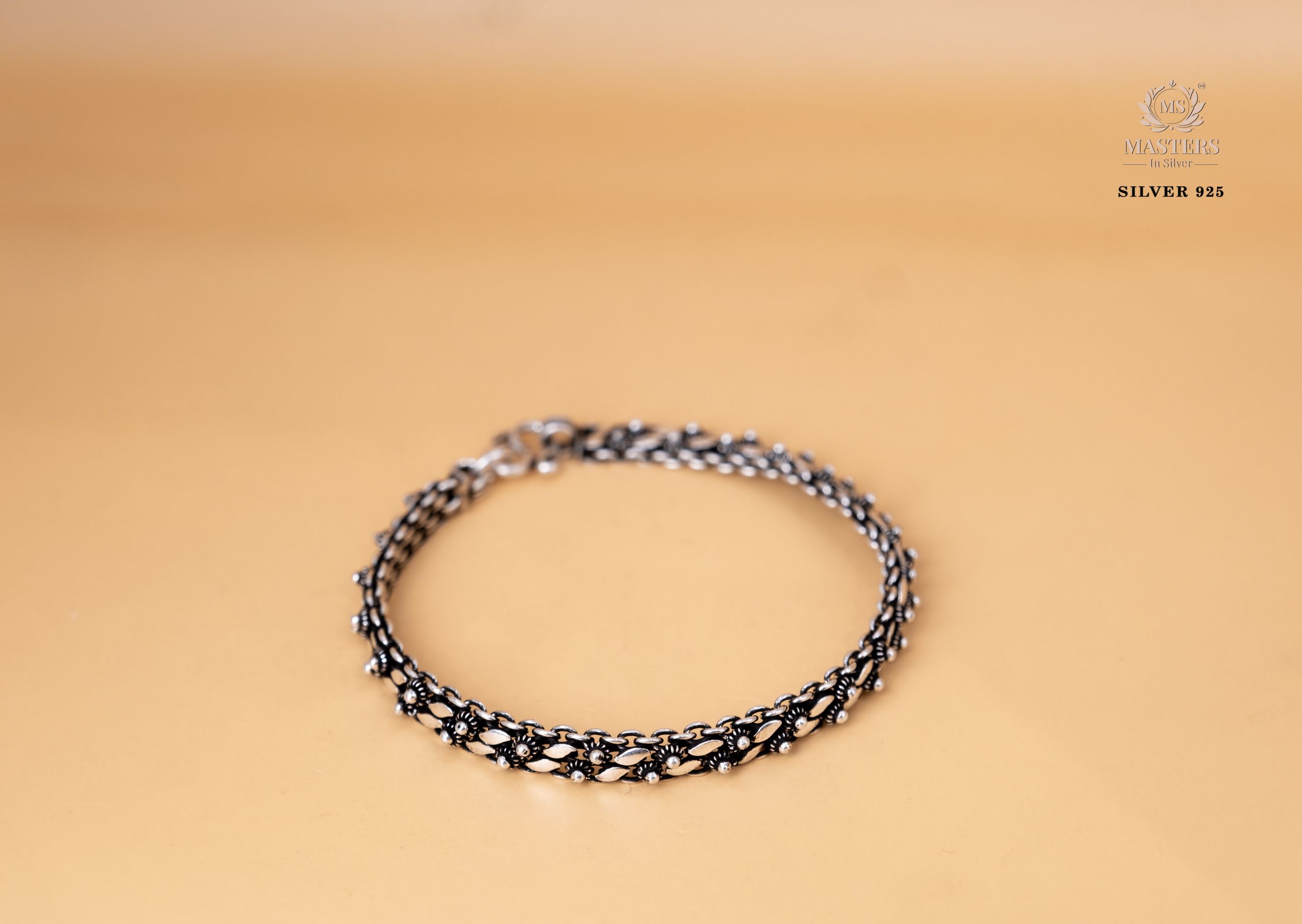 BRACELET ORIGINAL IMPORTED STERLING SILVER oxidised