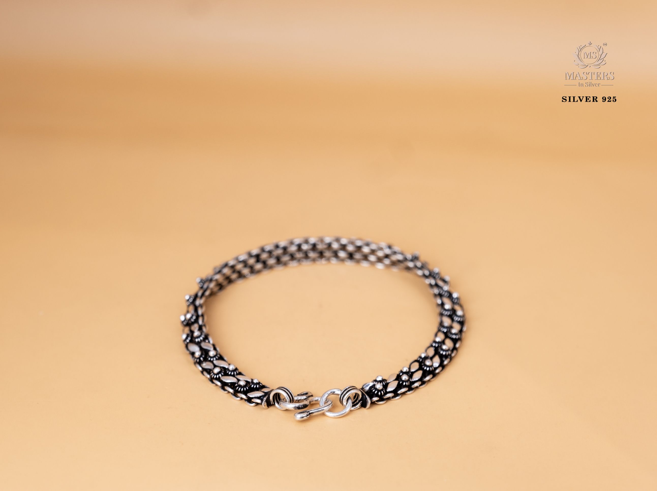 BRACELET ORIGINAL IMPORTED STERLING SILVER oxidised