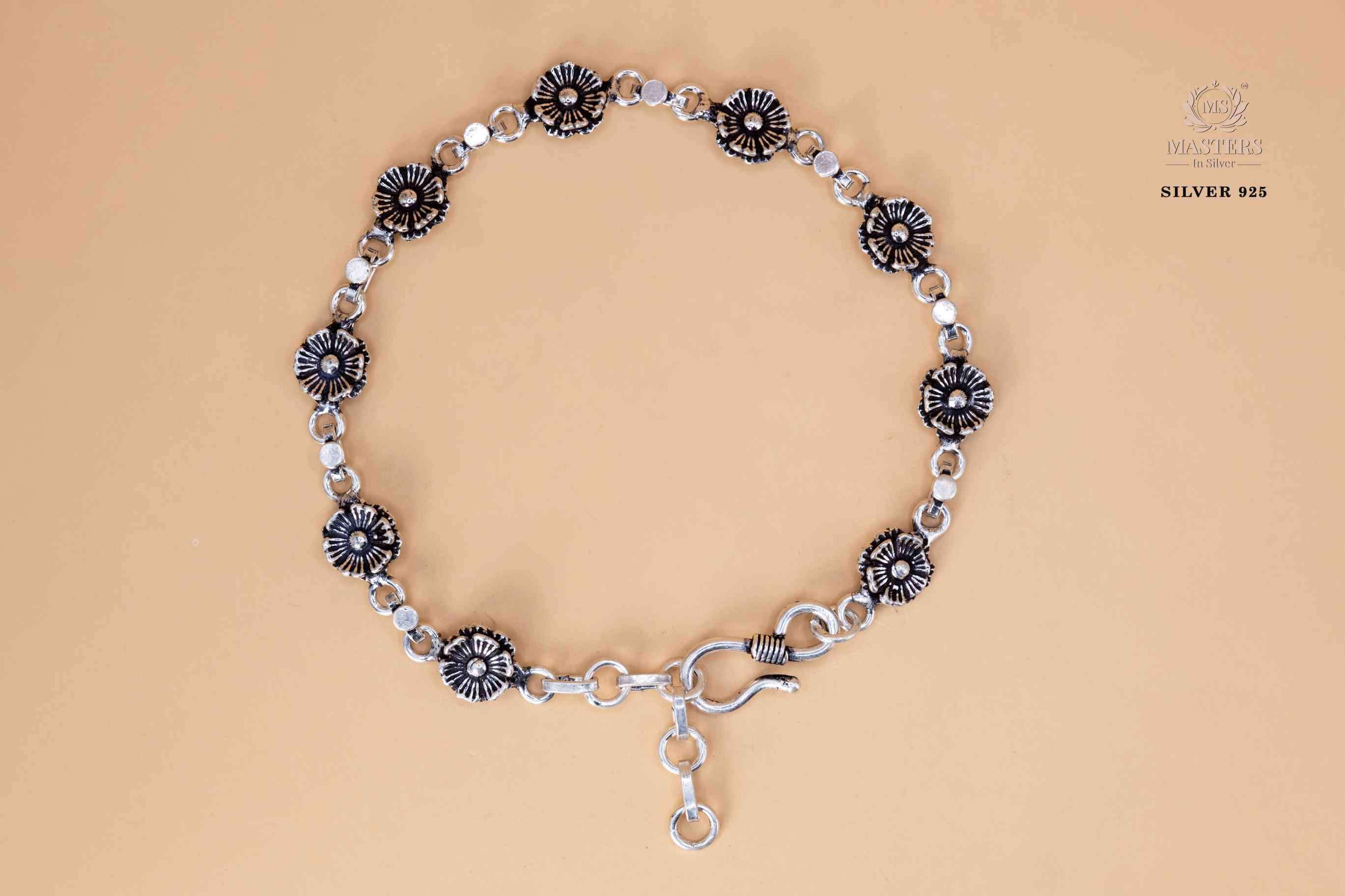 ORIGINAL EXPORT QUALITY OXIDISED  FLORAL BRACELETS