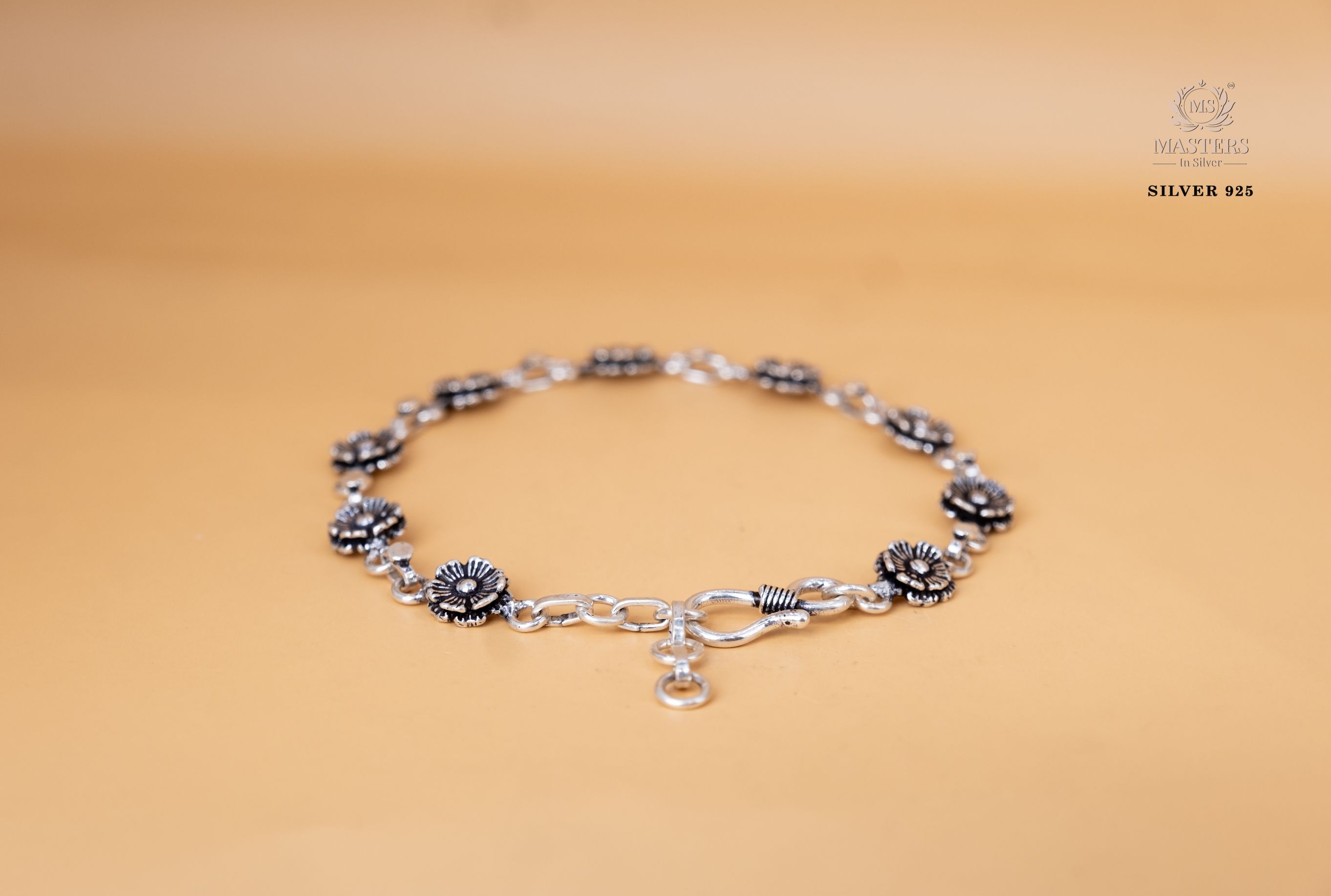 ORIGINAL EXPORT QUALITY OXIDISED  FLORAL BRACELETS