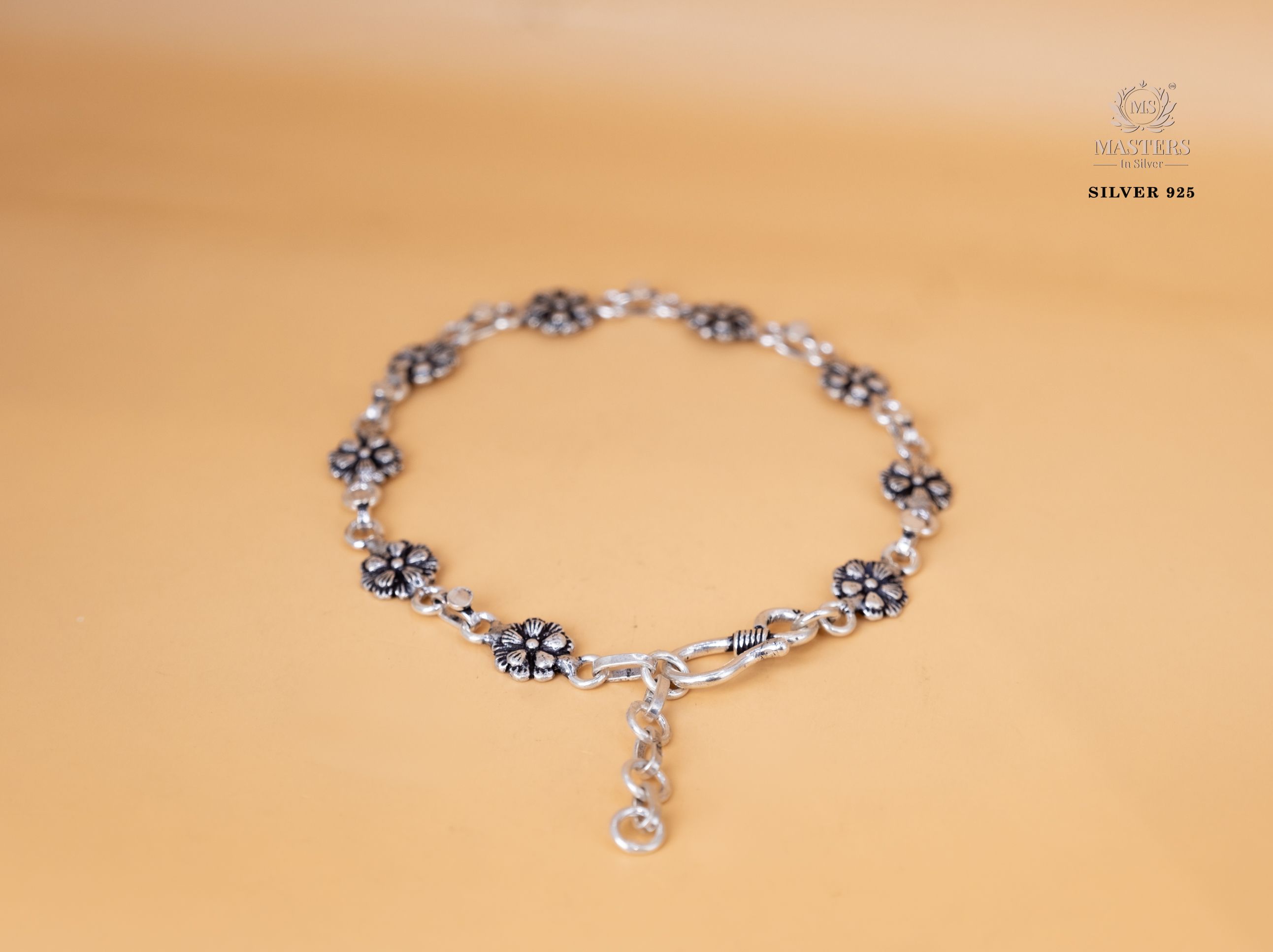 ORIGINAL EXPORT QUALITY OXIDISED  FLORAL BRACELETS