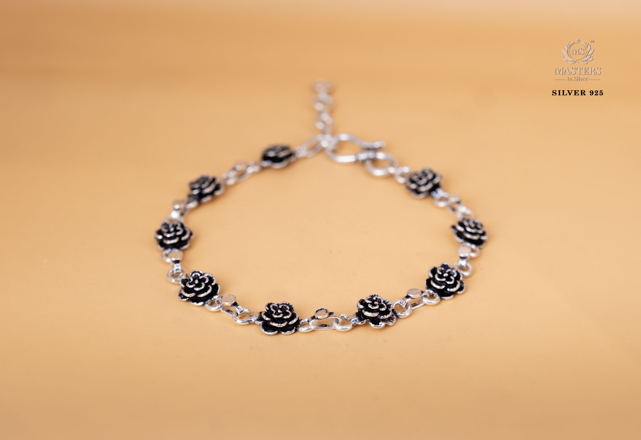 ORIGINAL EXPORT QUALITY OXIDISED  FLORAL BRACELETS