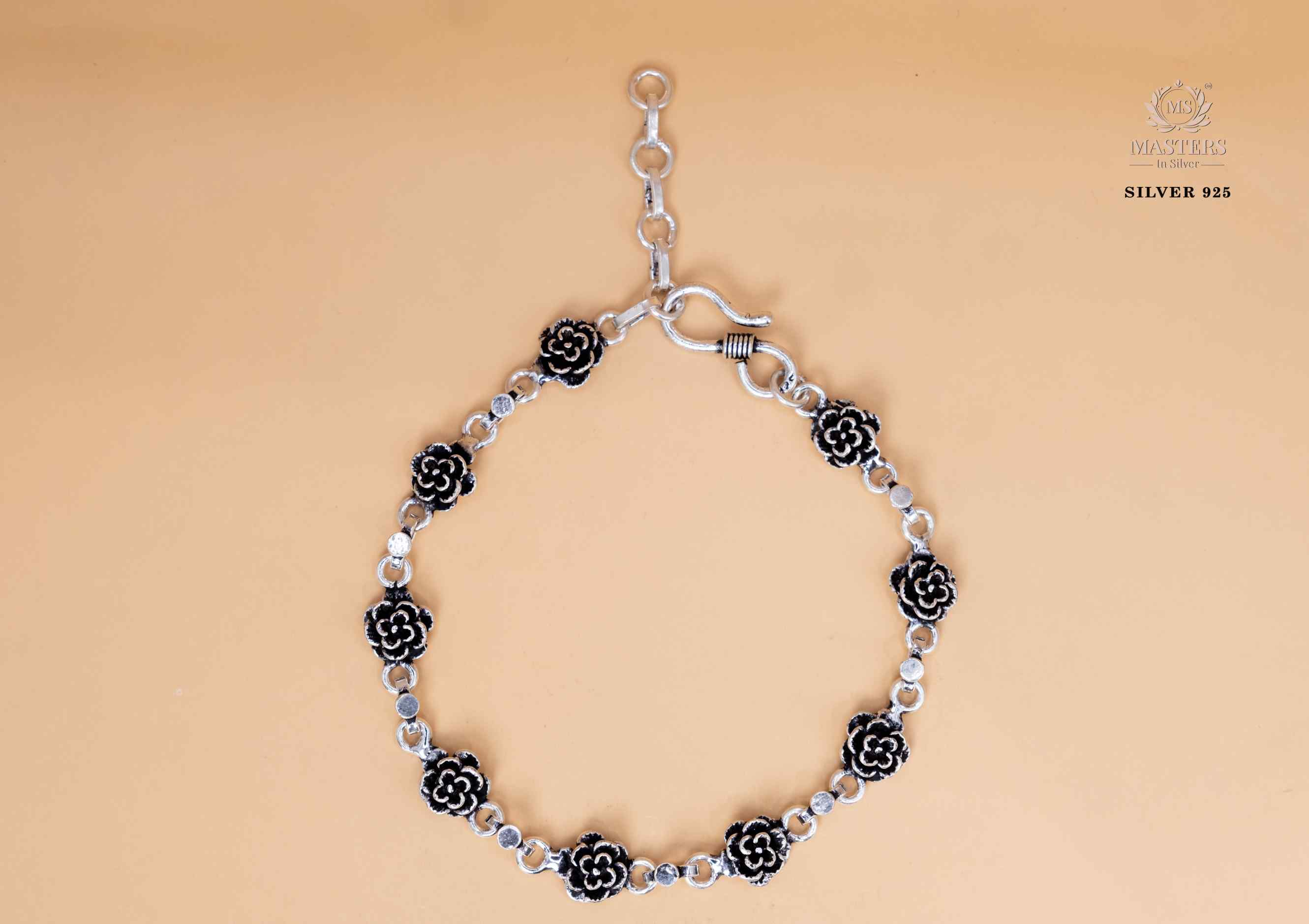 ORIGINAL EXPORT QUALITY OXIDISED  FLORAL BRACELETS