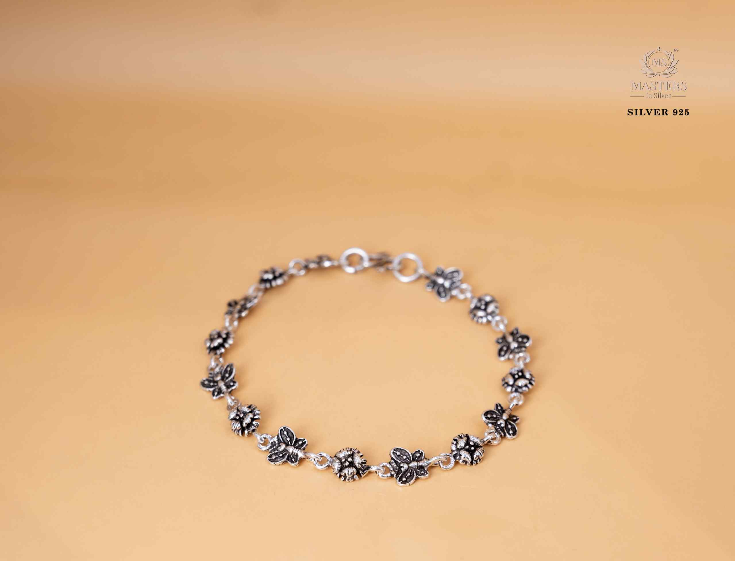 ORIGINAL EXPORT QUALITY OXIDISED  FLORAL BRACELETS