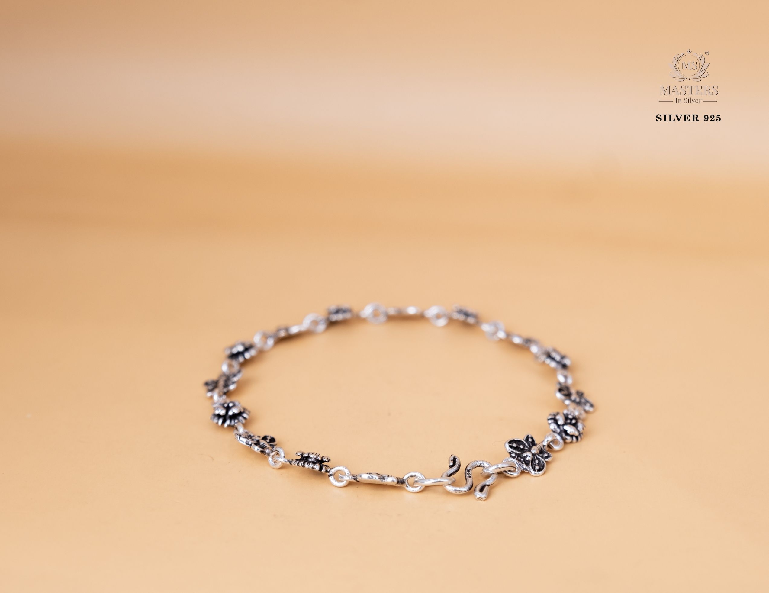 ORIGINAL EXPORT QUALITY OXIDISED  FLORAL BRACELETS