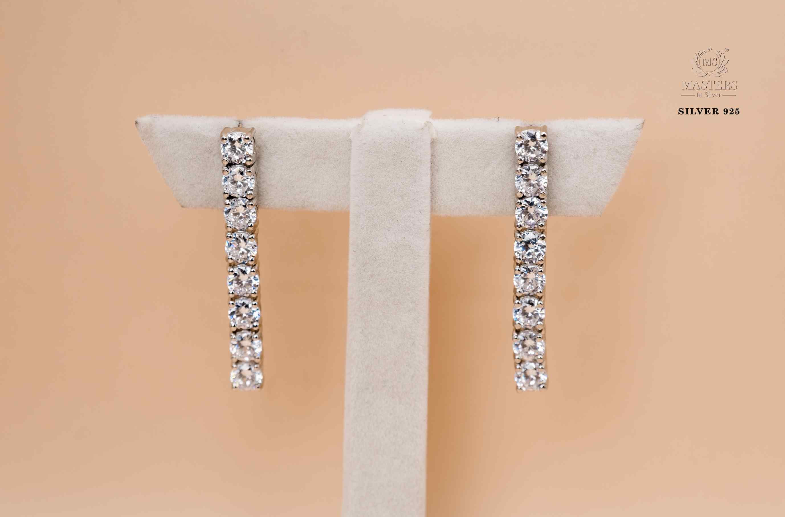 EARRINGS CUBIC ZIRCONIA DIAMOND TYPE 🎁