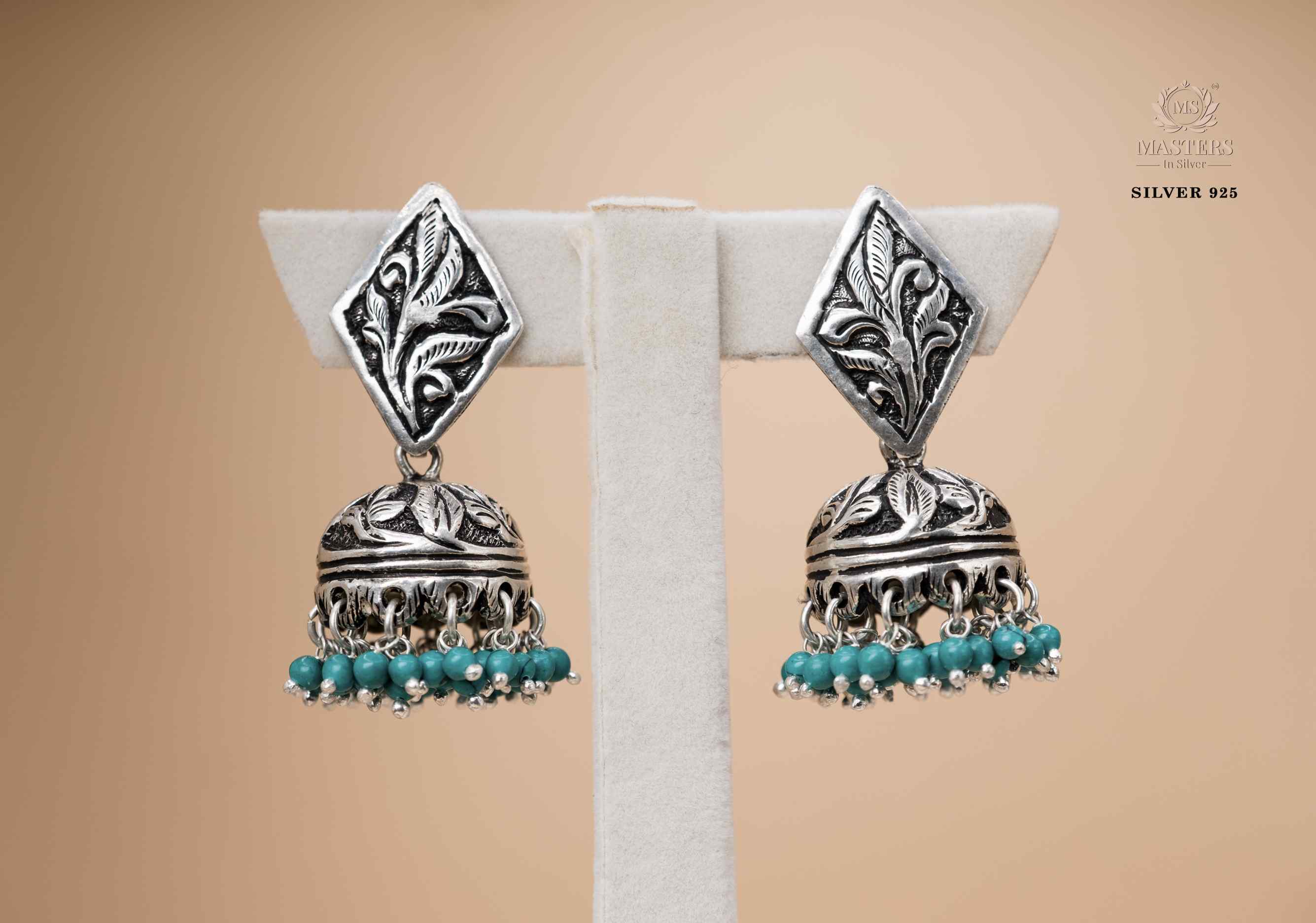 JHUMKI OXIDISED