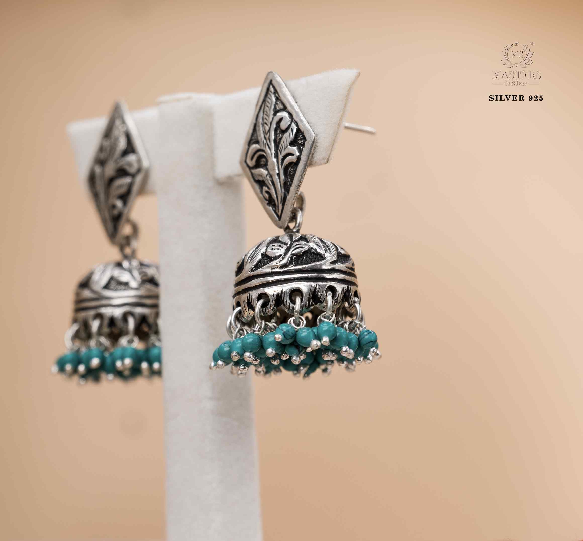JHUMKI OXIDISED
