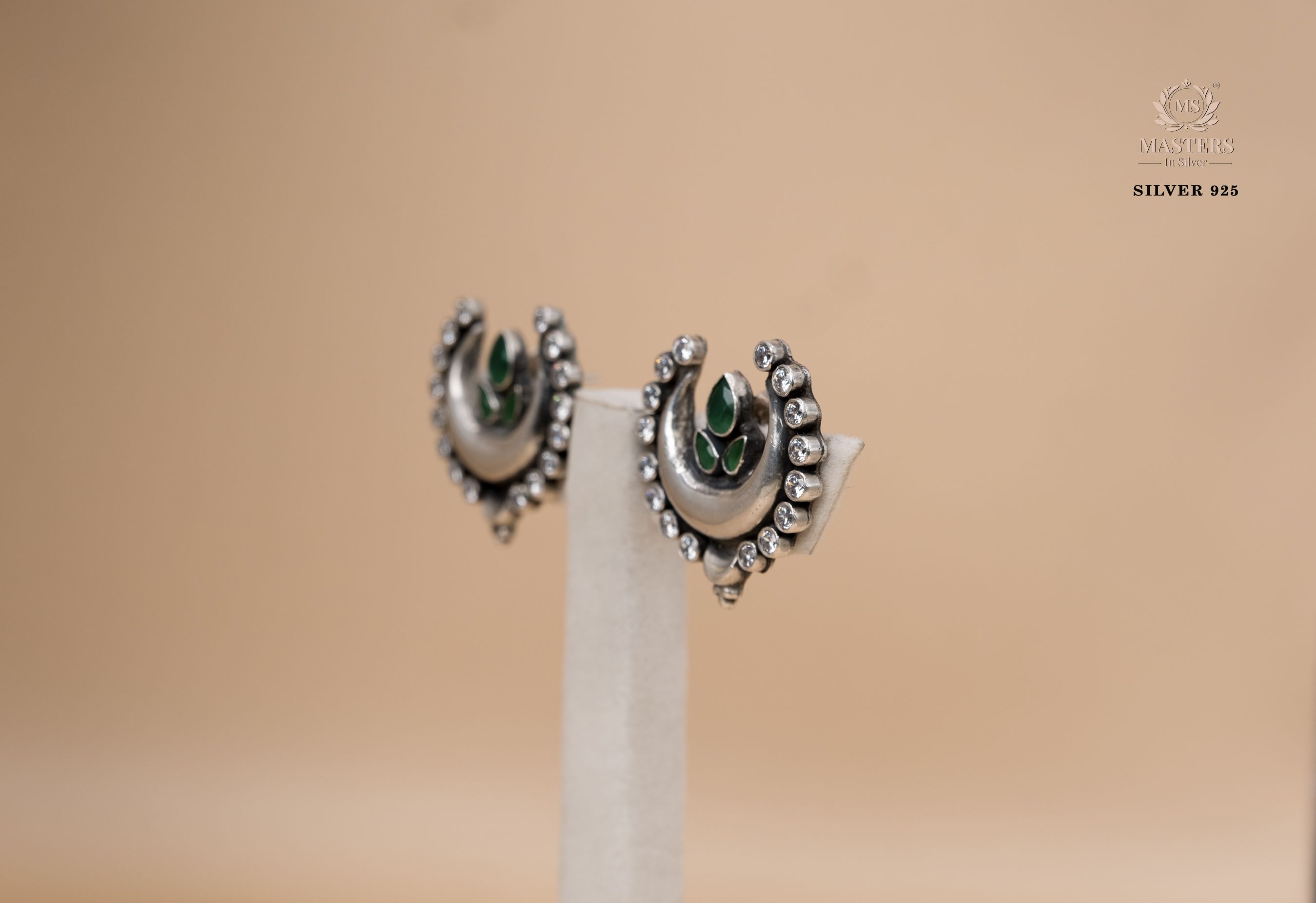 OXIDISED ORIGINAL EXPORT QUALITY JHUMKI EARRINGS