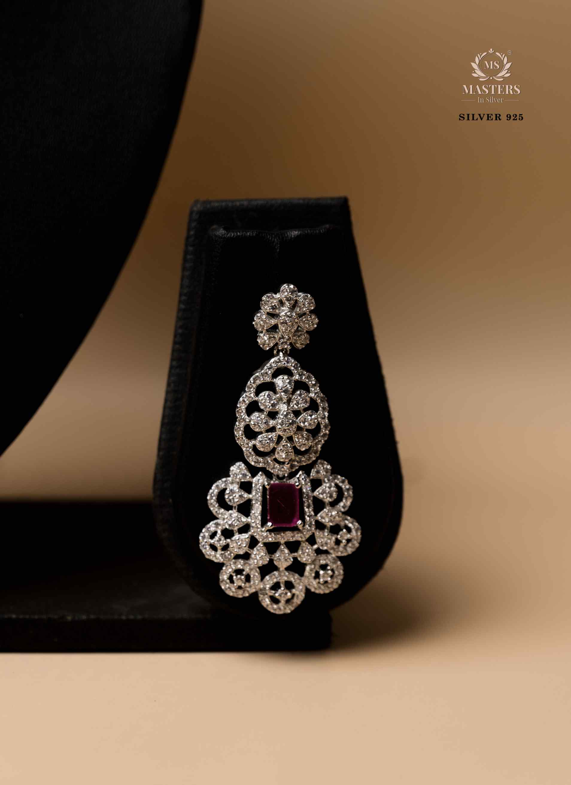 NECKLACES  IMPORTED BROAD  DIAMOND LOOKS  CUBIC ZIRCONIA