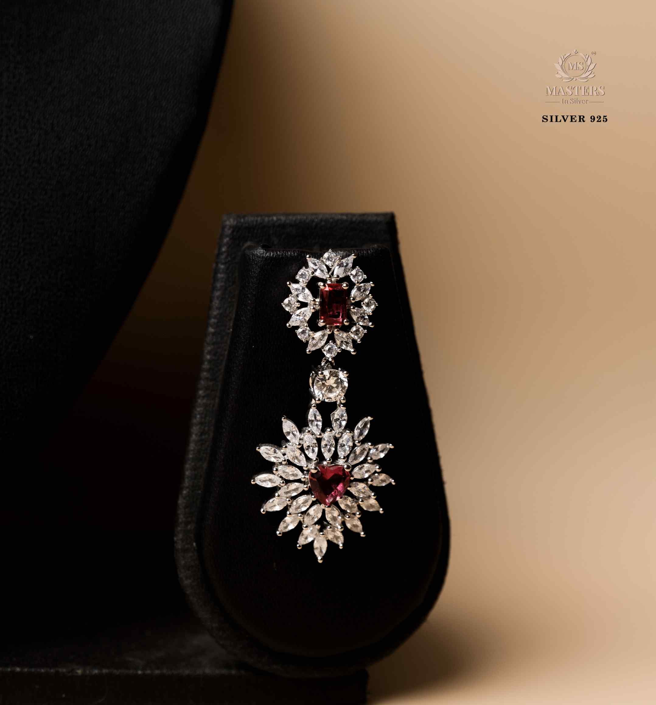 NECKLACES  IMPORTED BROAD  DIAMOND LOOKS  CUBIC ZIRCONIA