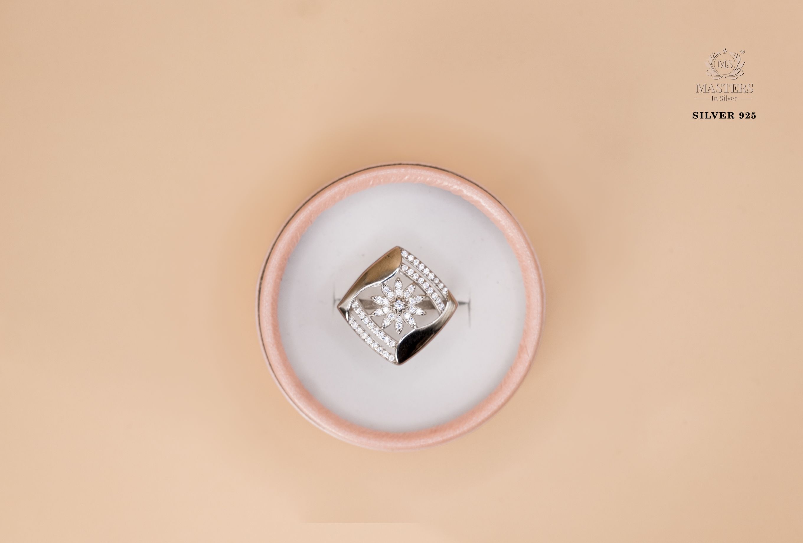 ORIGINAL IMPORTED OFFICE WEAR SILVER 925 RING