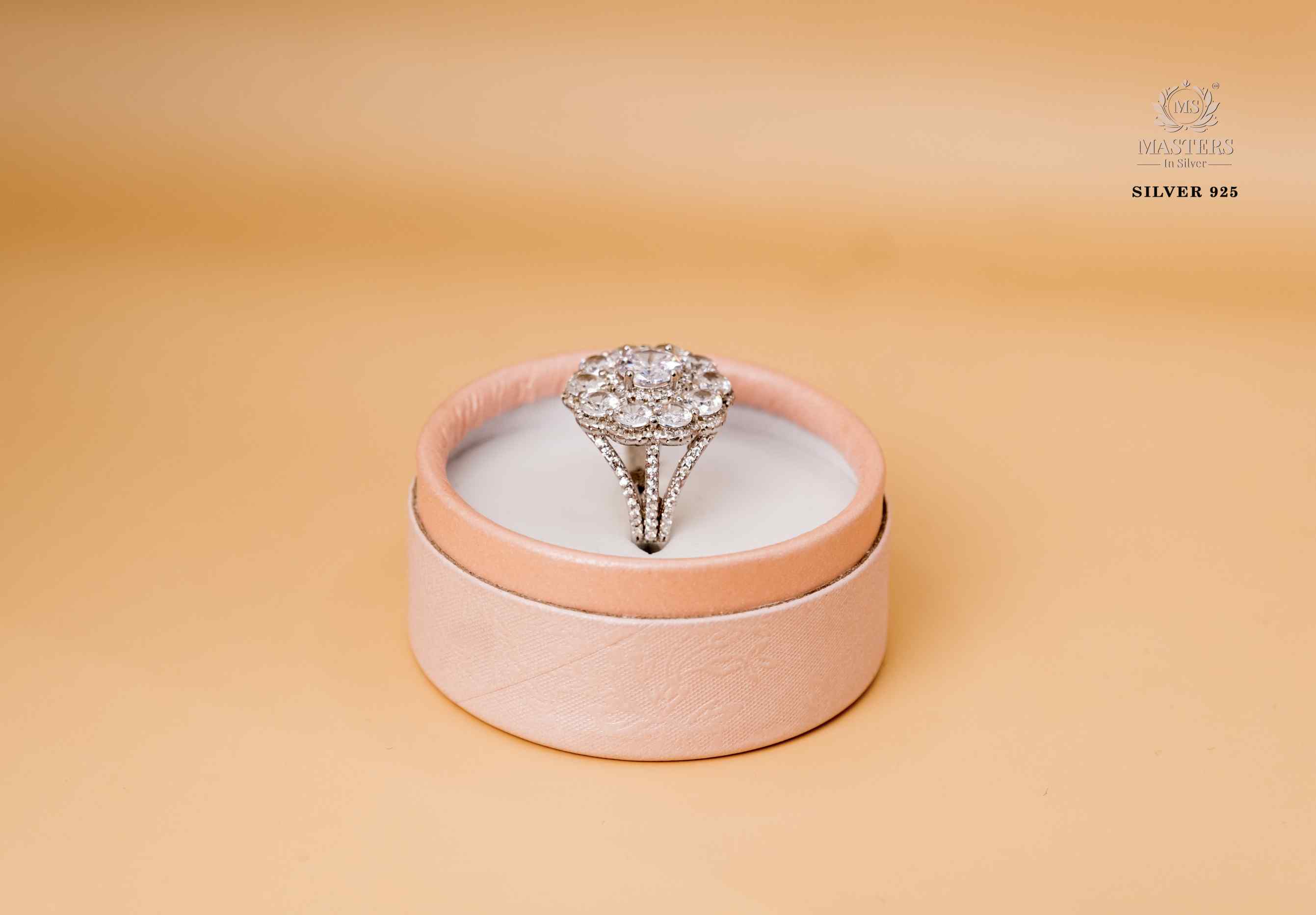 ORIGINAL IMPORTED OFFICE WEAR SILVER 925 RING