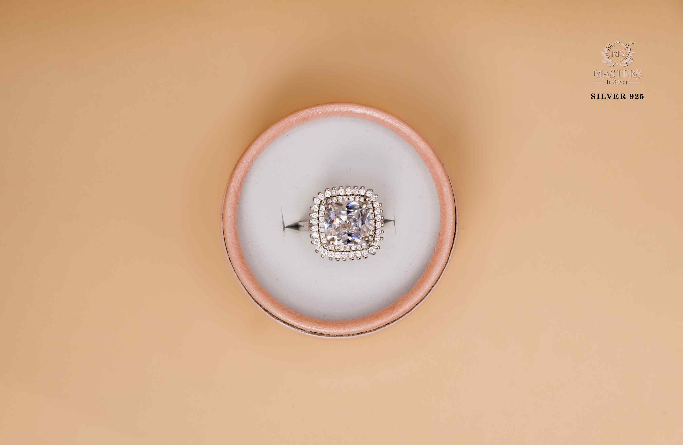 ORIGINAL IMPORTED OFFICE WEAR SILVER 925 RING