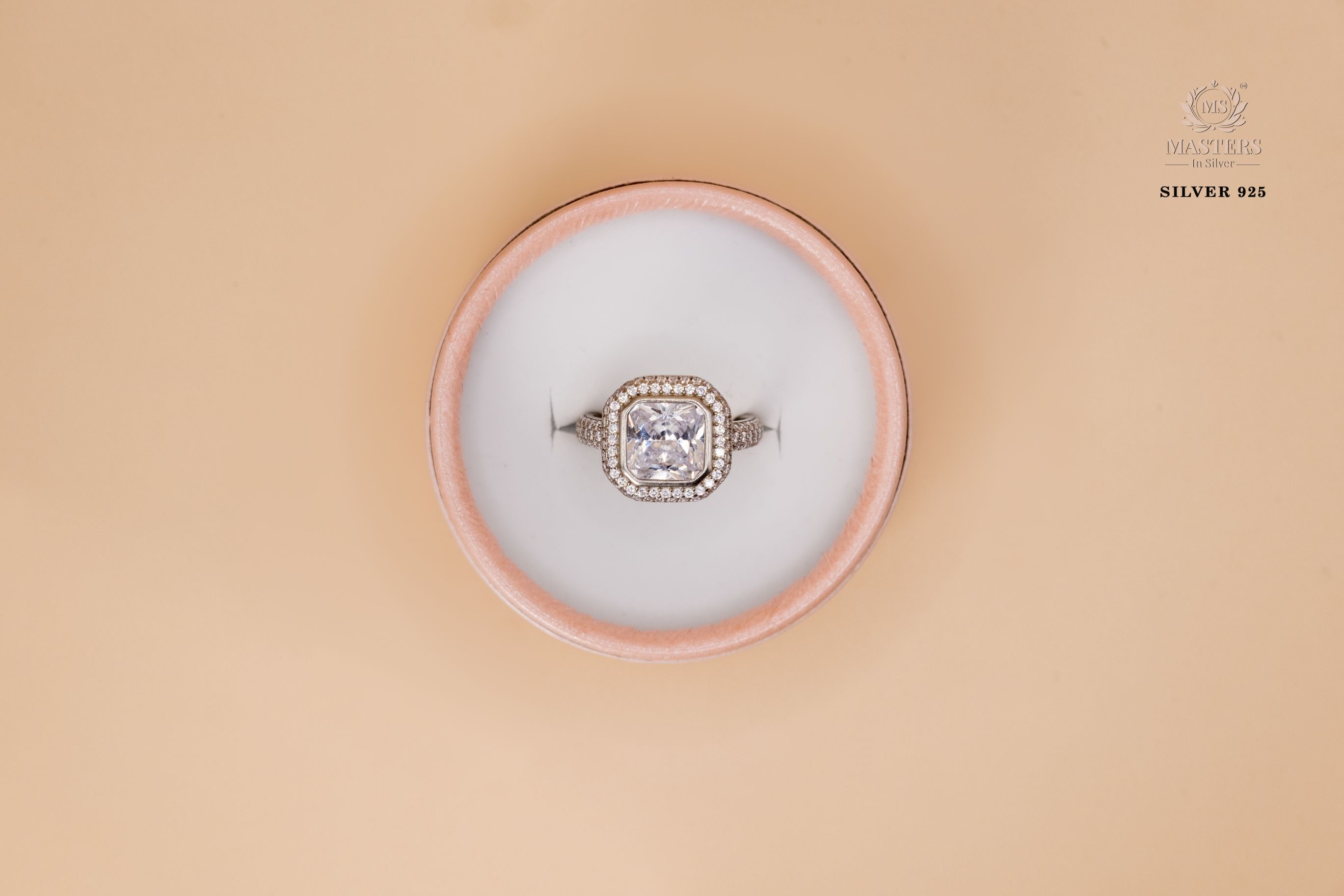 ORIGINAL IMPORTED OFFICE WEAR SILVER 925 RING