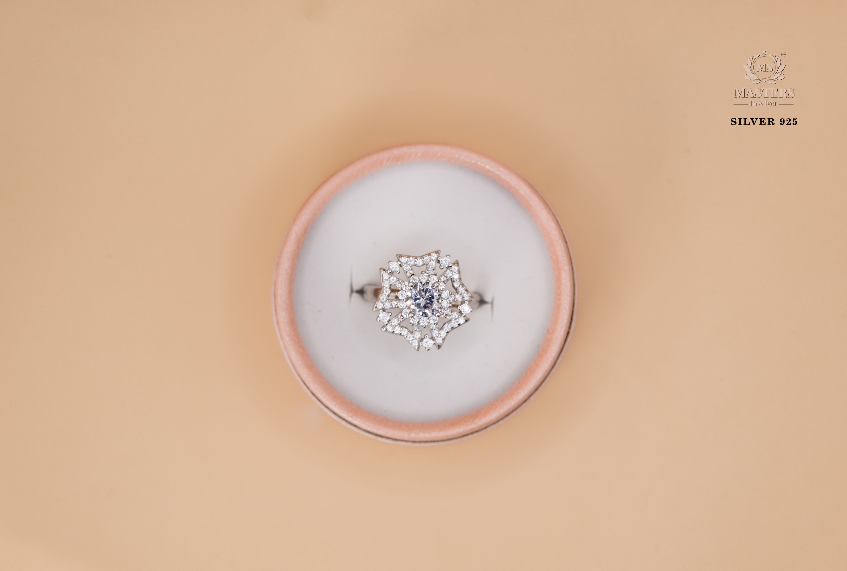 ORIGINAL IMPORTED OFFICE WEAR SILVER 925 RING