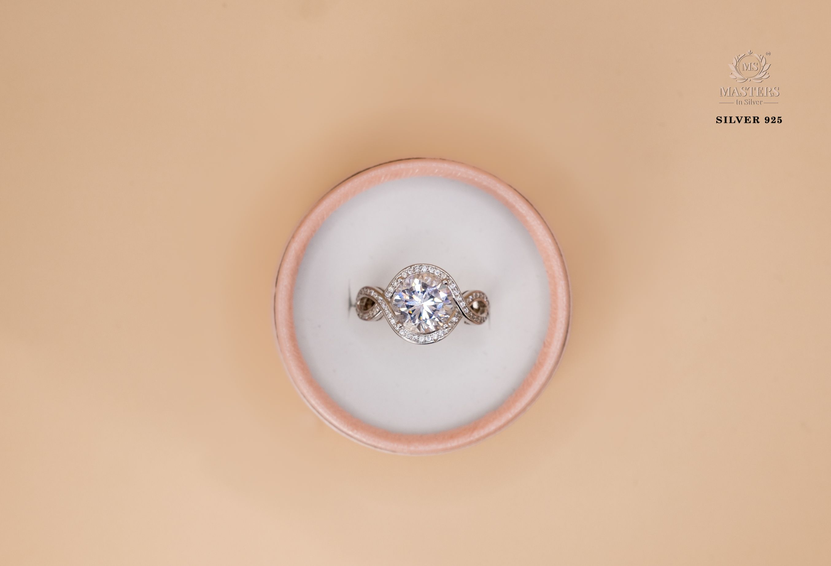 ORIGINAL IMPORTED OFFICE WEAR SILVER 925 RING