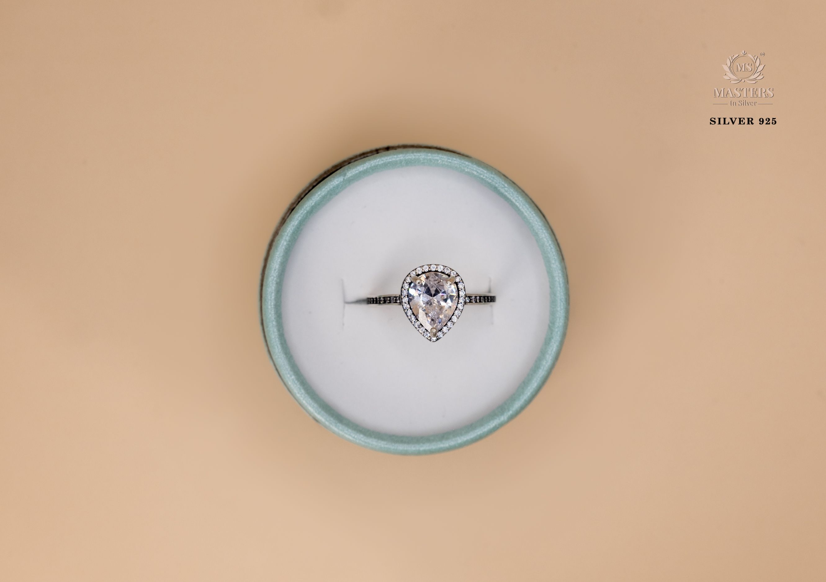 ORIGINAL IMPORTED OFFICE WEAR SILVER 925 RING