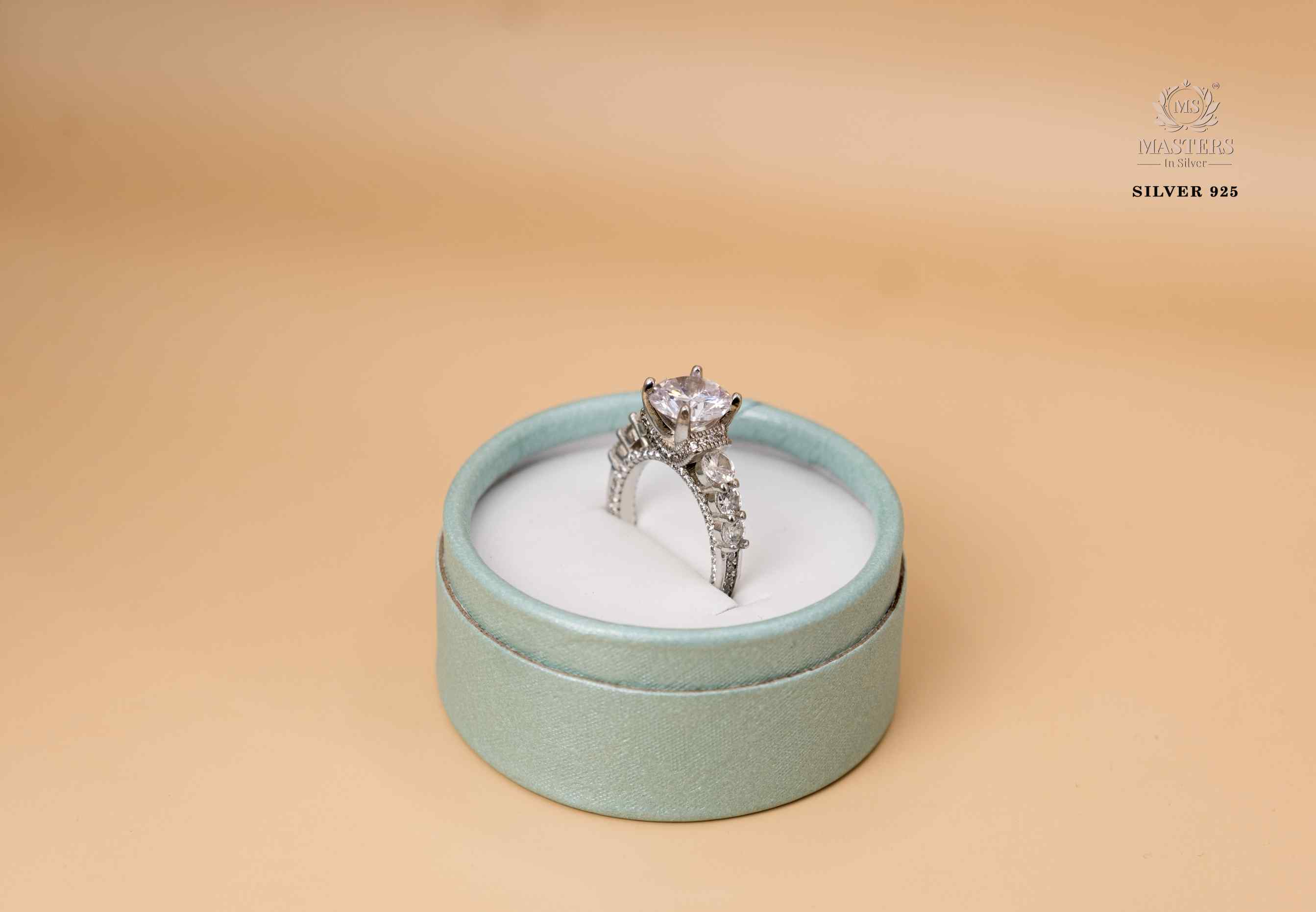 ORIGINAL IMPORTED OFFICE WEAR SILVER 925 RING