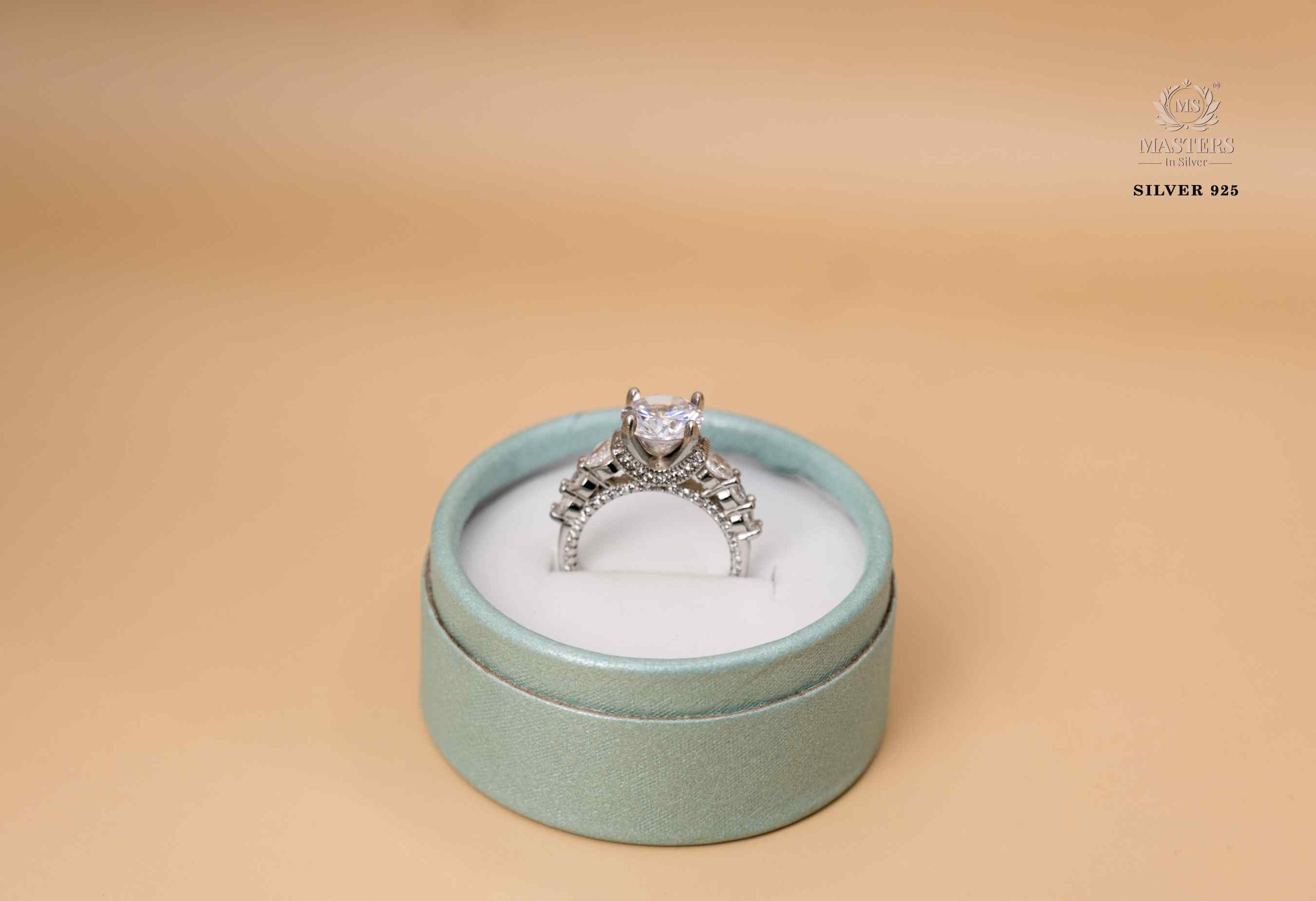ORIGINAL IMPORTED OFFICE WEAR SILVER 925 RING