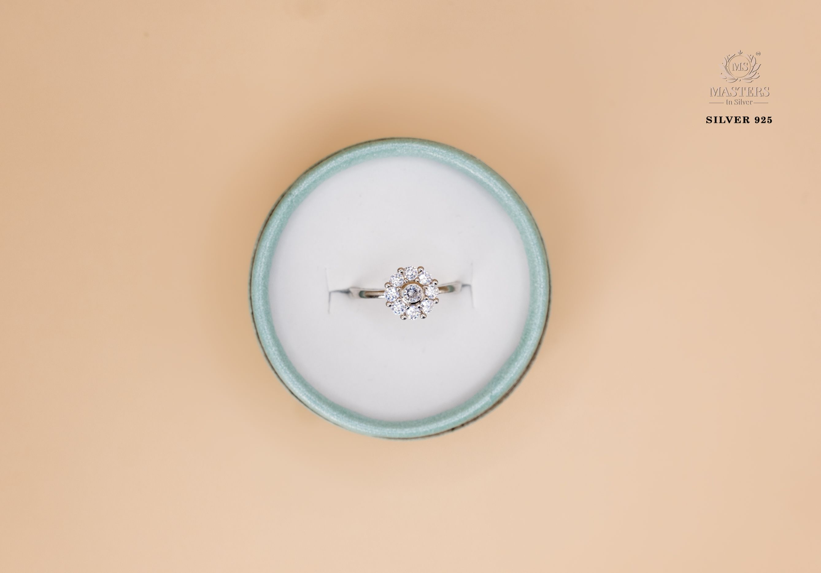 ORIGINAL IMPORTED OFFICE WEAR SILVER 925 RING