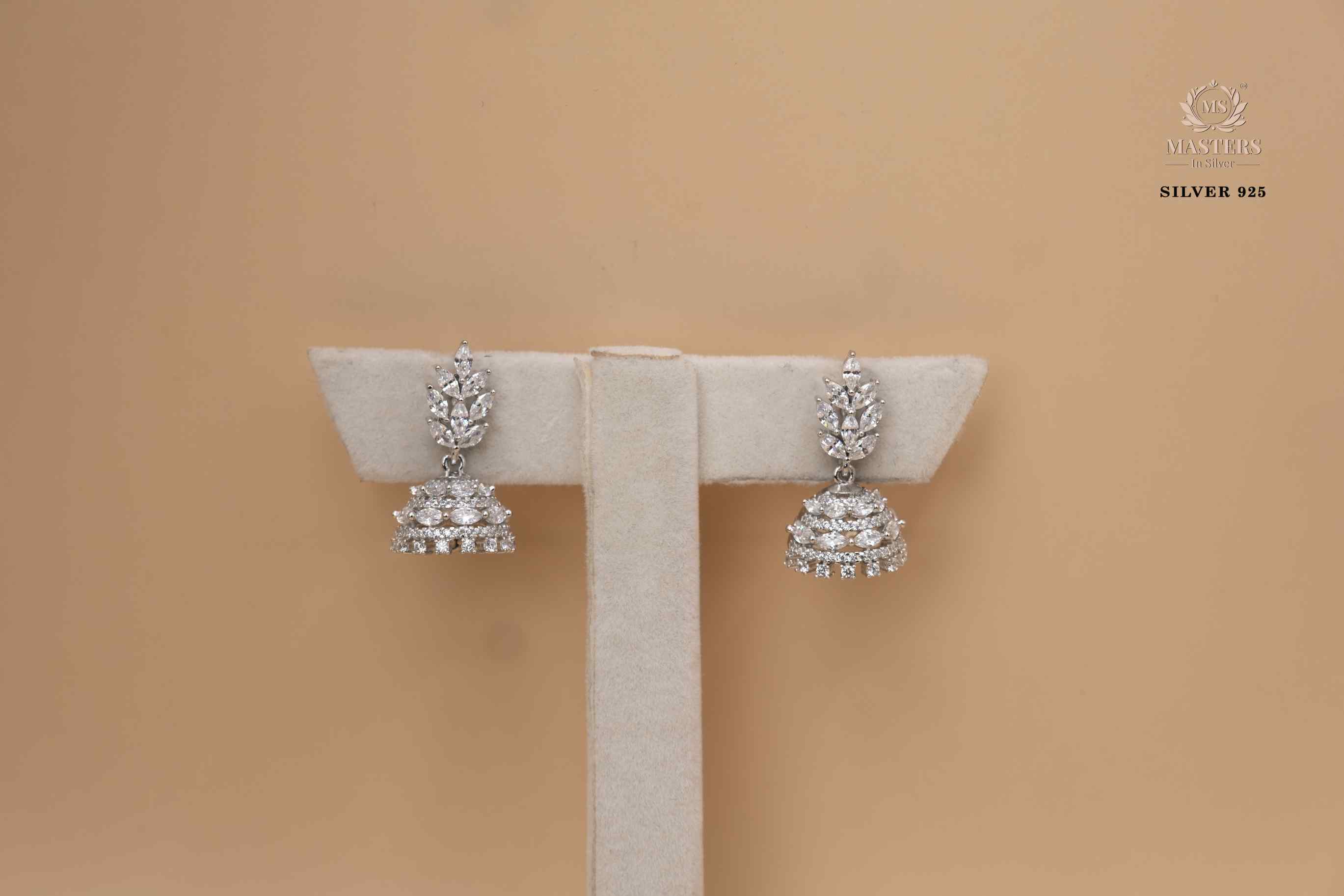 JHUMKI EAR-RINGS imported diamond looks