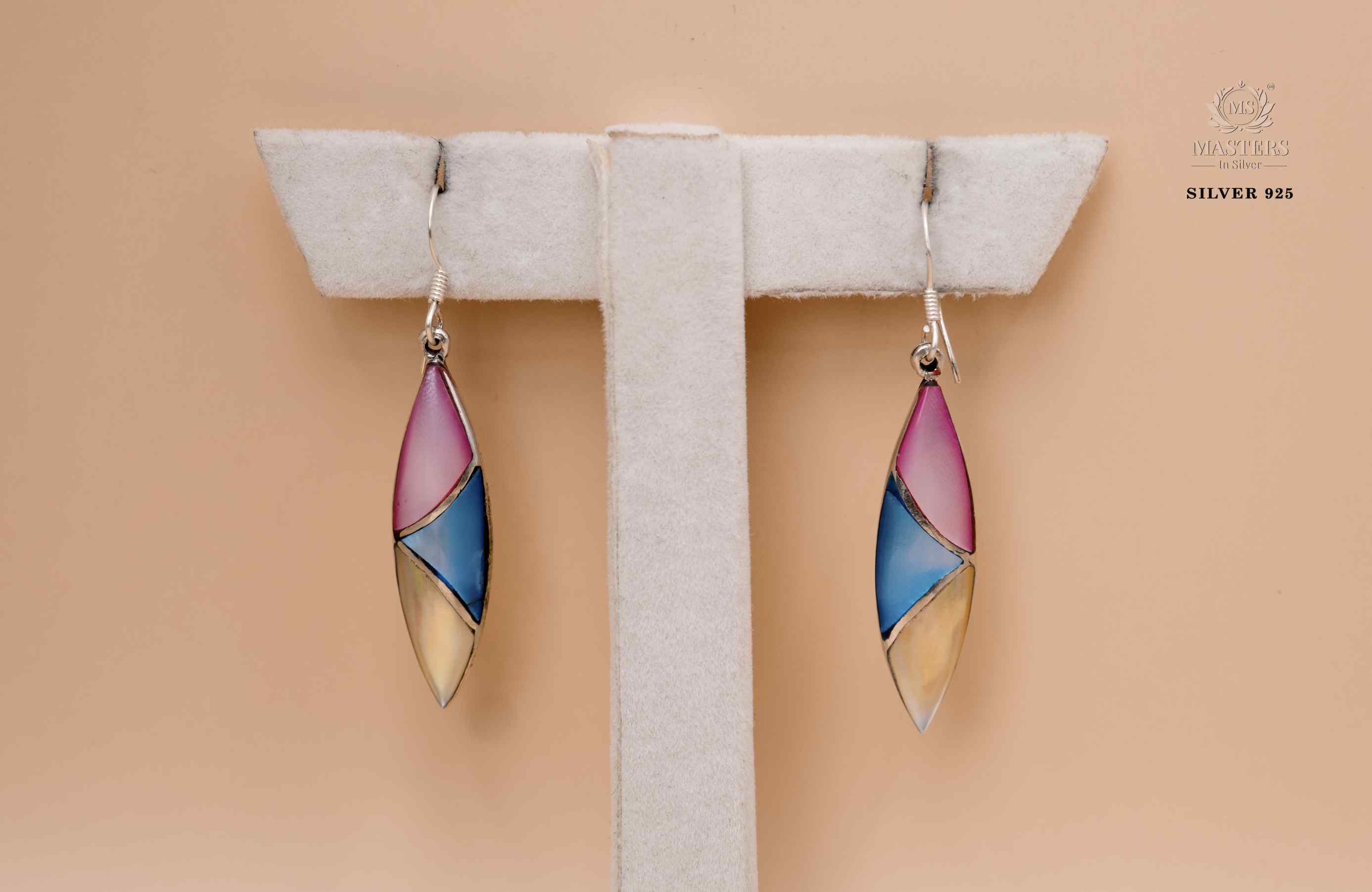 JHUMKI EAR-RINGS HANGINGS TYPE M.O.P