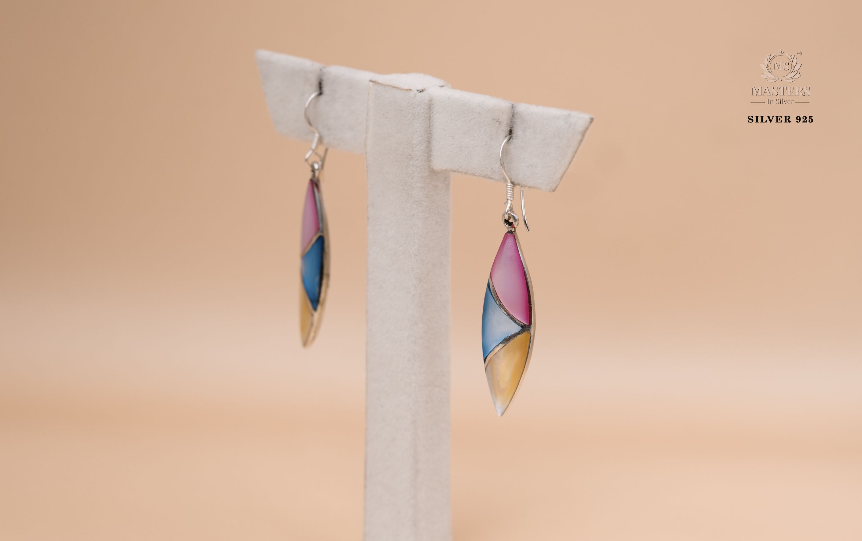JHUMKI EAR-RINGS HANGINGS TYPE M.O.P