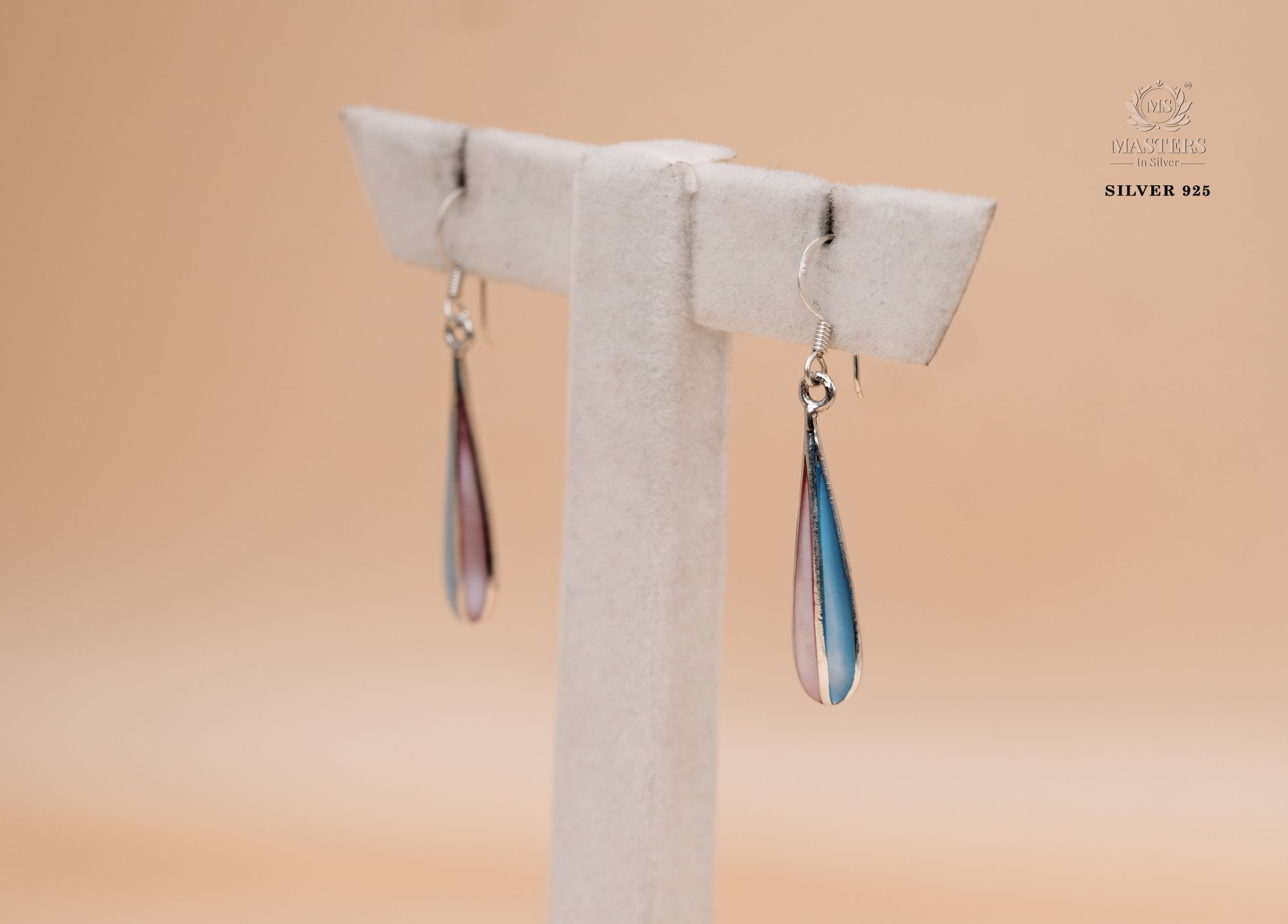 JHUMKI EAR-RINGS HANGINGS TYPE M.O.P